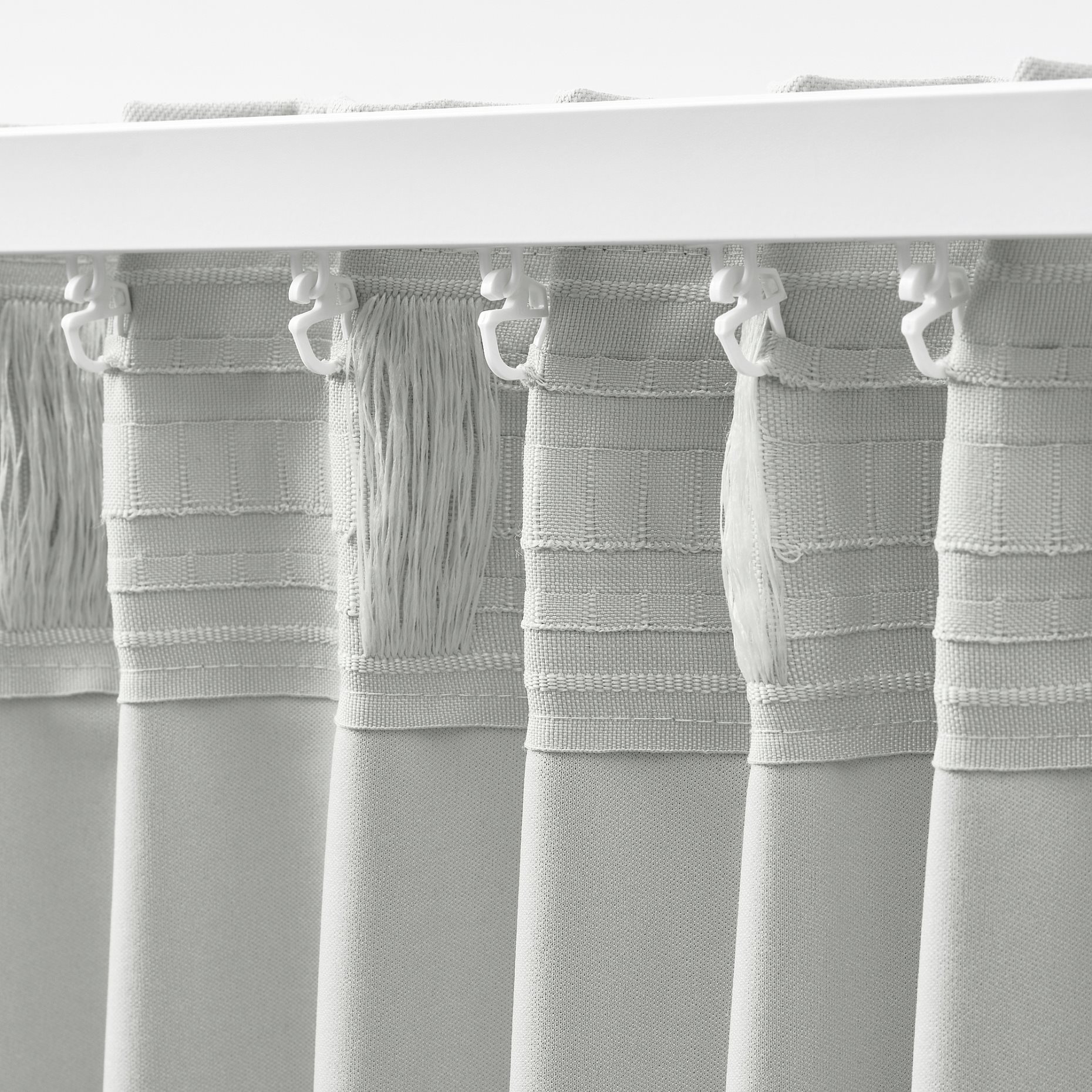KORGMOTT, block-out curtains with heading tape/1 pair, 145x300 cm, 405.971.49