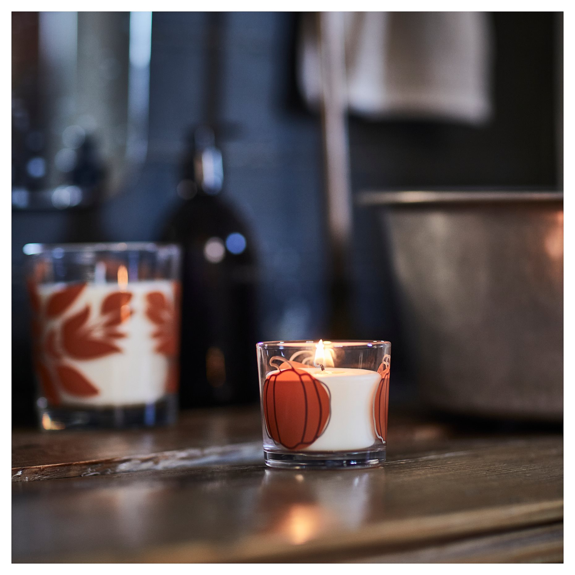 HOSTAGILLE, scented candle in glass/Spiced pumpkin, 20 hr, 405.975.59