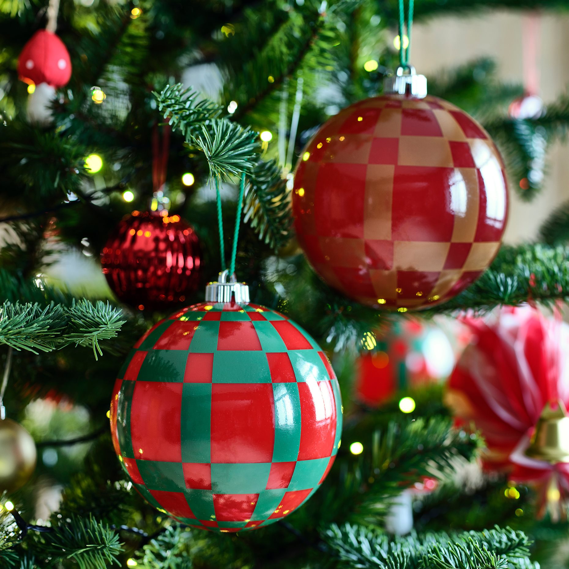 VINTERFINT, tree ornament set of 2, 15 cm, 406.046.92