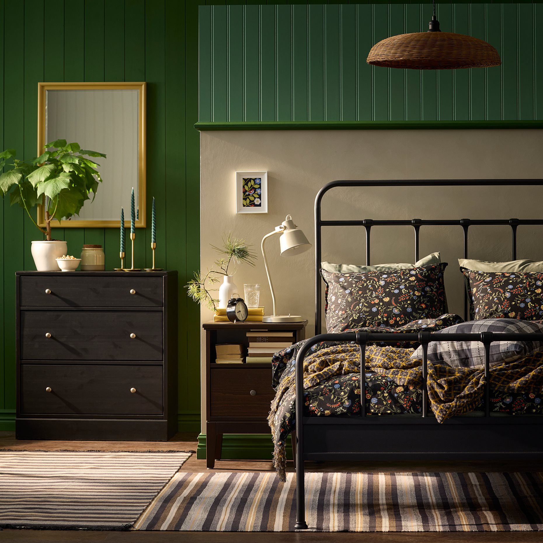 BRUDKRUSBÄR, duvet cover and 2 pillowcases, 240x220/50x60 cm, 406.148.08