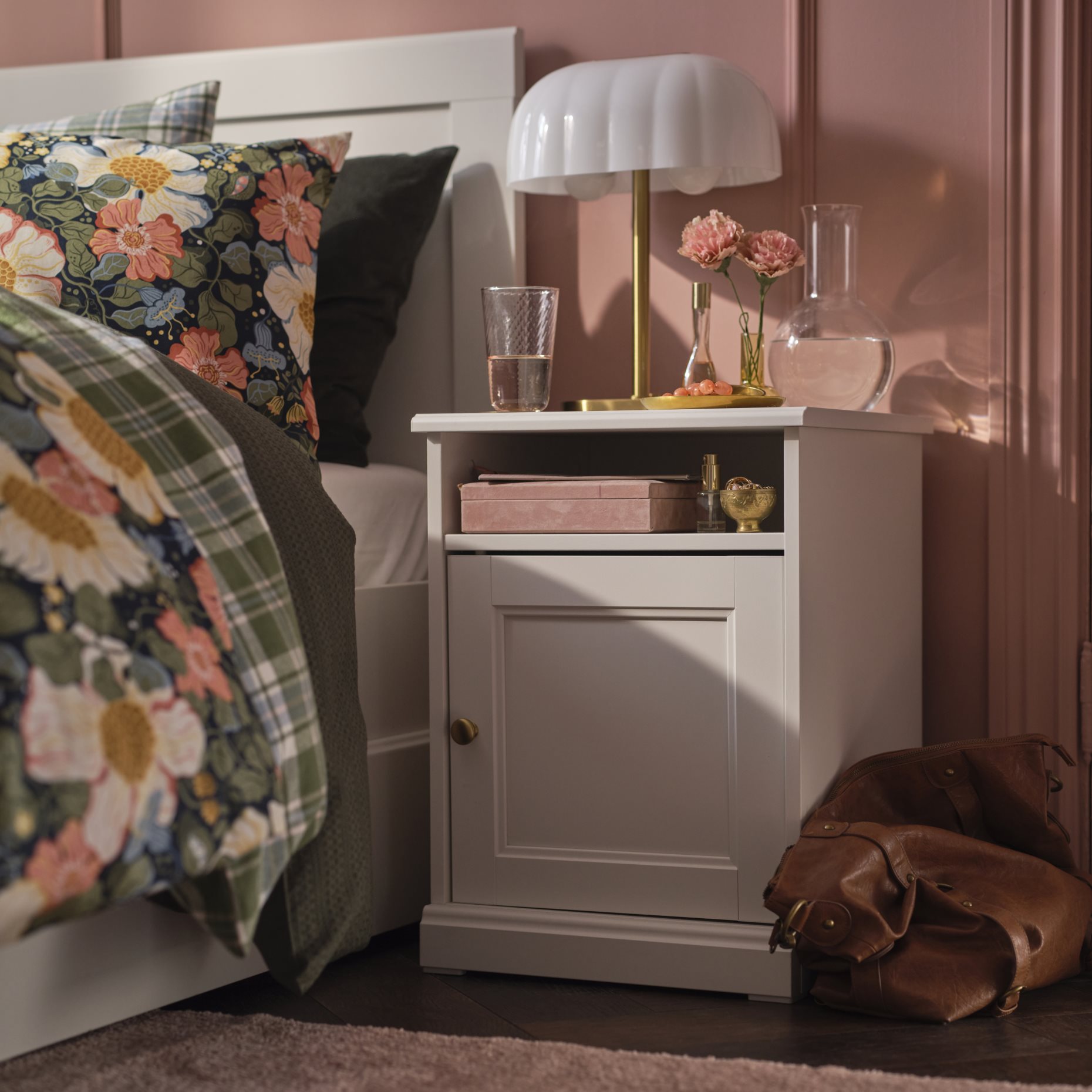 FÅGELFJÄLLET, bedside table, 42x41x56 cm, 406.276.84