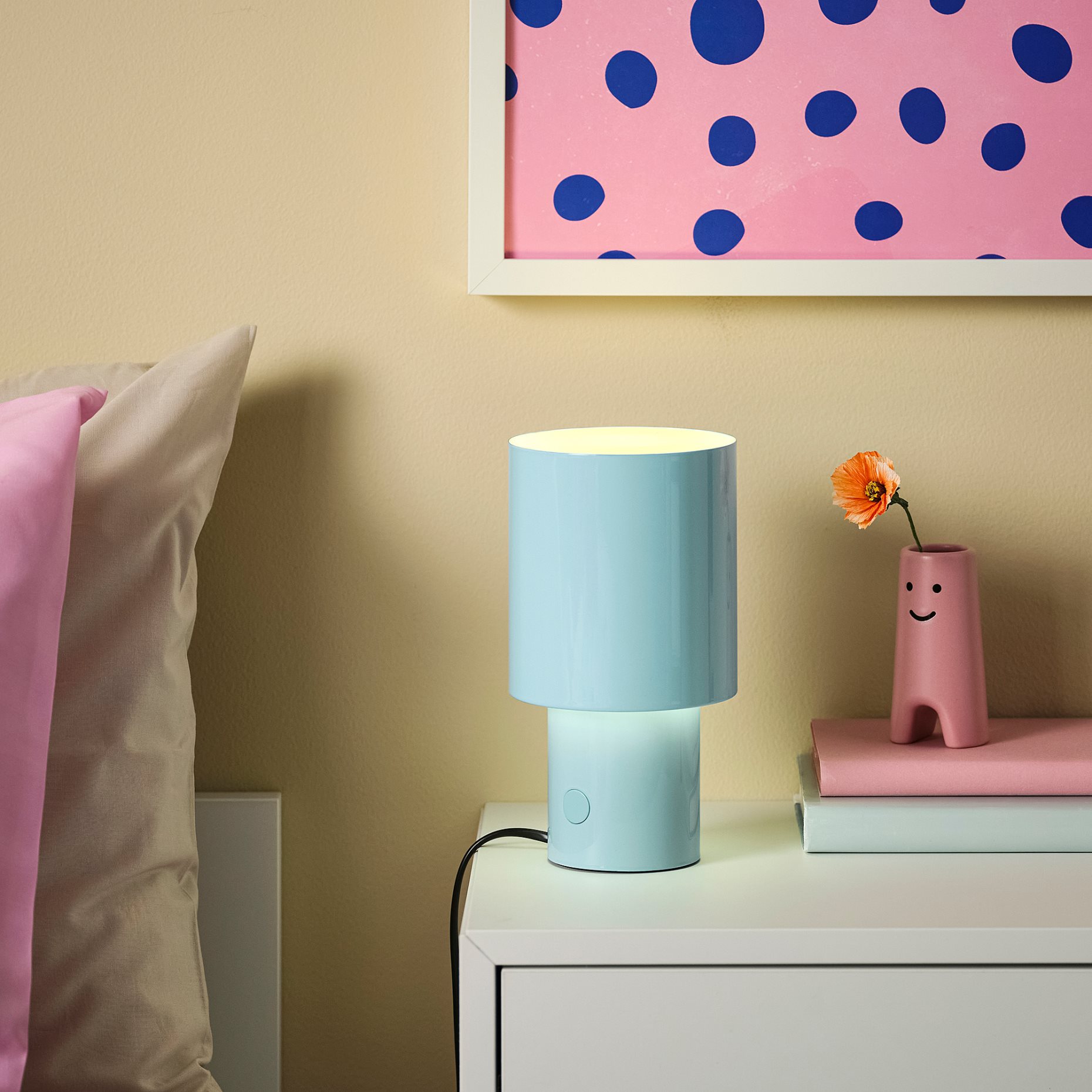 SPETSBOJ, table lamp/dimmable, 22 cm, 406.433.06