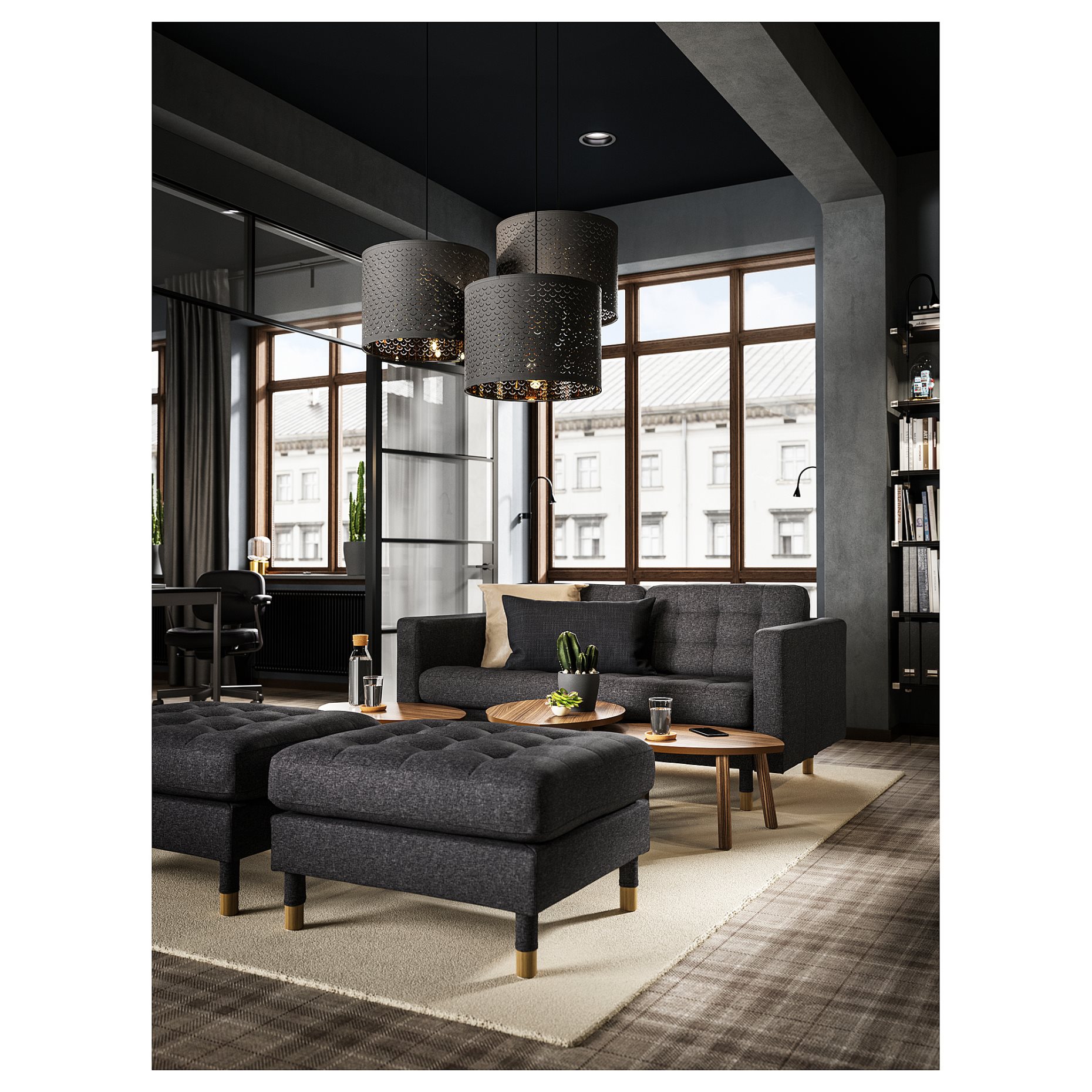 LANDSKRONA, 2-seat sofa, 492.702.79