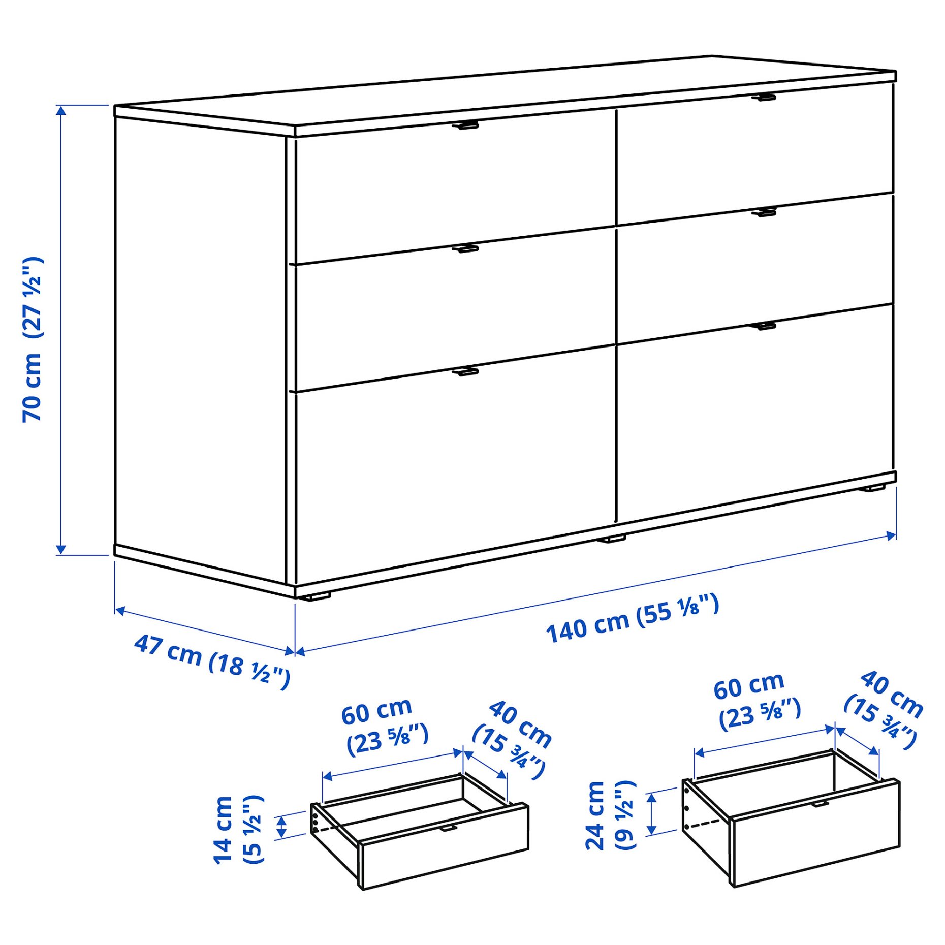 VIHALS, wardrobe combination, 245x57x200 cm, 494.421.86
