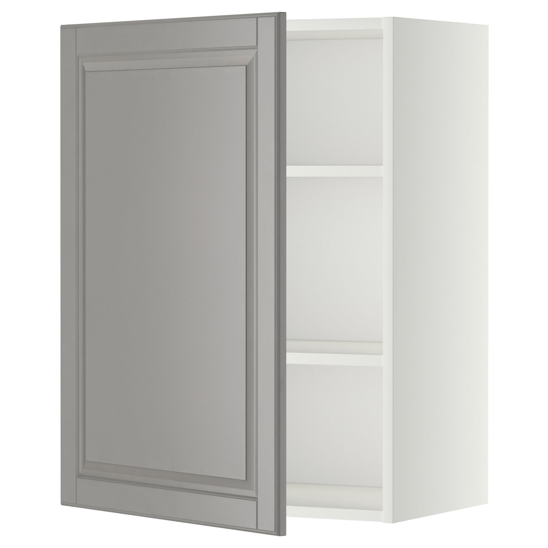 METOD, wall cabinet with shelves, 60x80 cm, 494.571.54