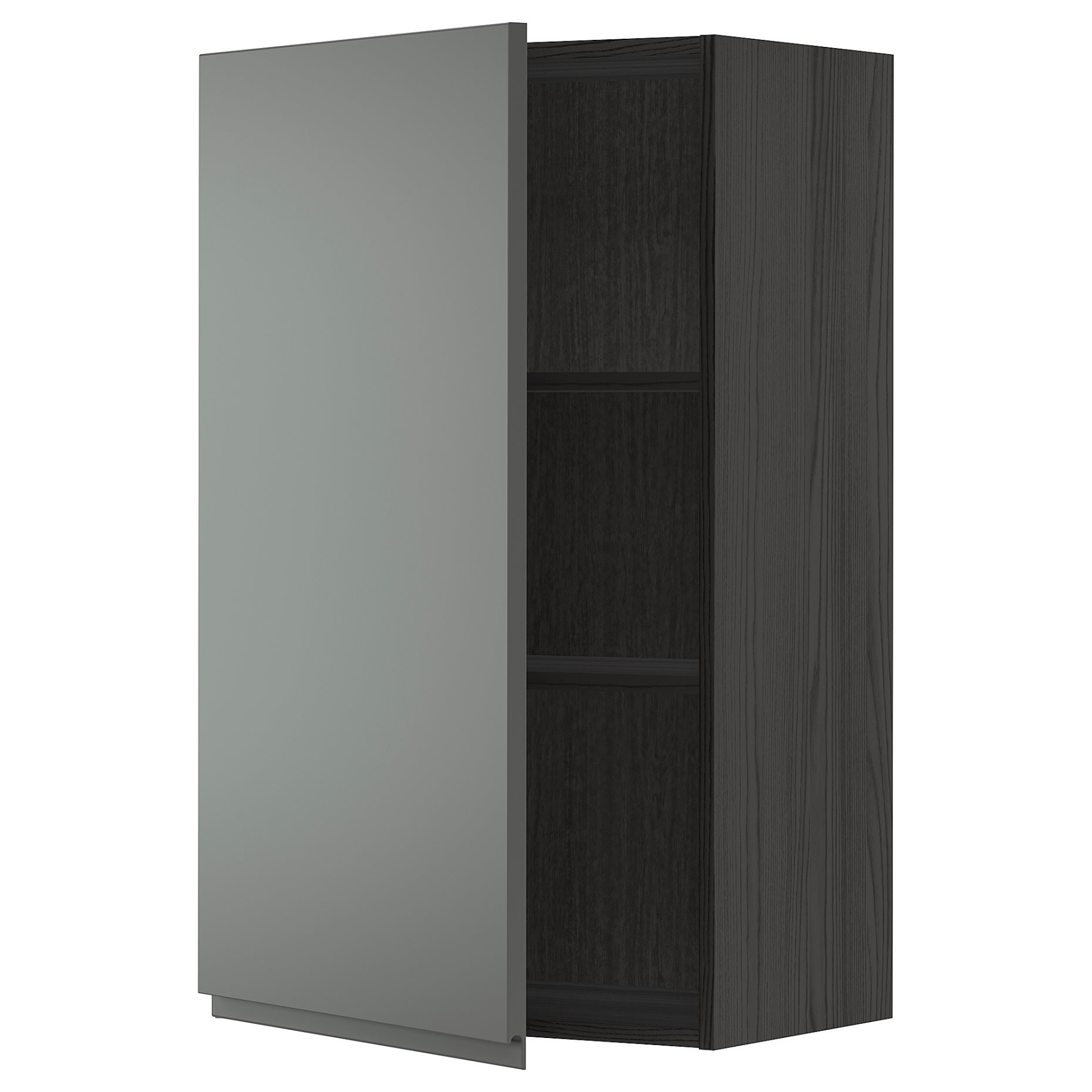 METOD, wall cabinet with shelves, 60x100 cm, 494.574.13