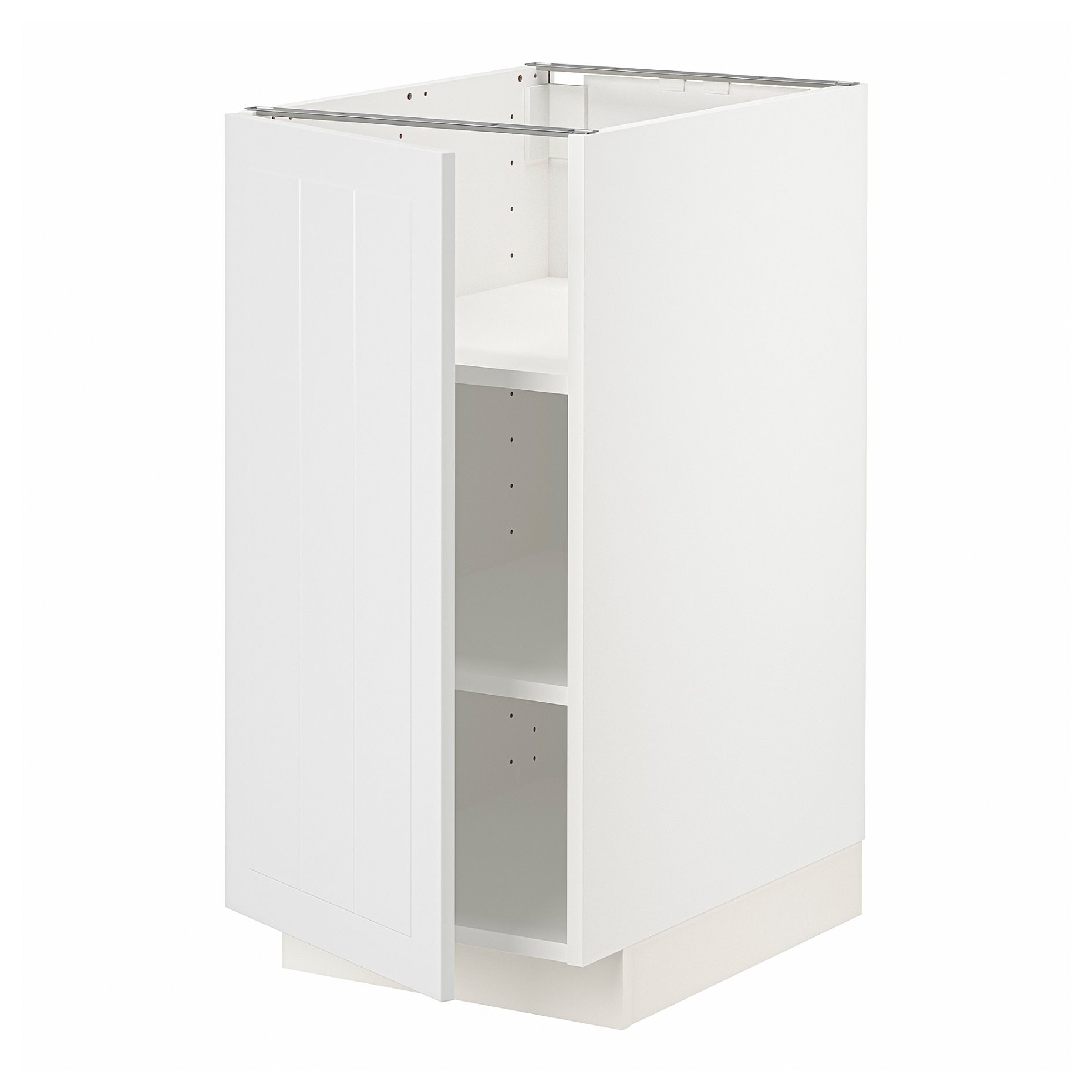 METOD, base cabinet with shelves, 40x60 cm, 494.607.93
