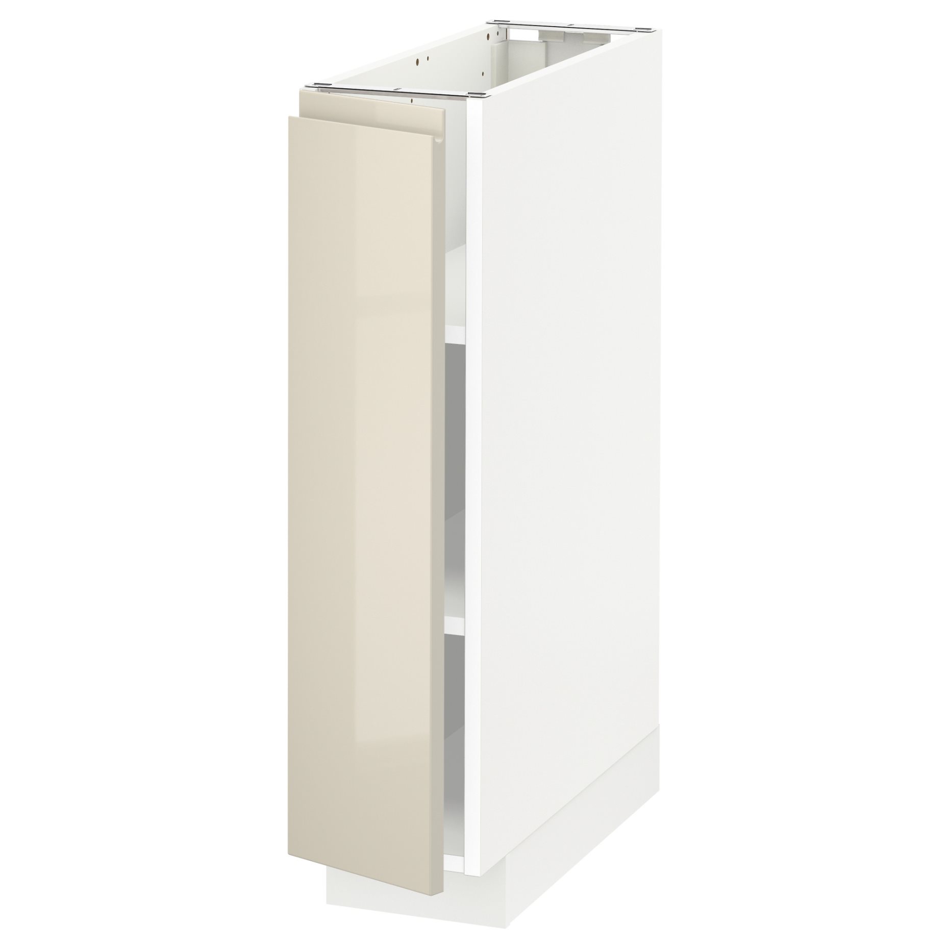 METOD, base cabinet with shelves, 20x60 cm, 494.658.80