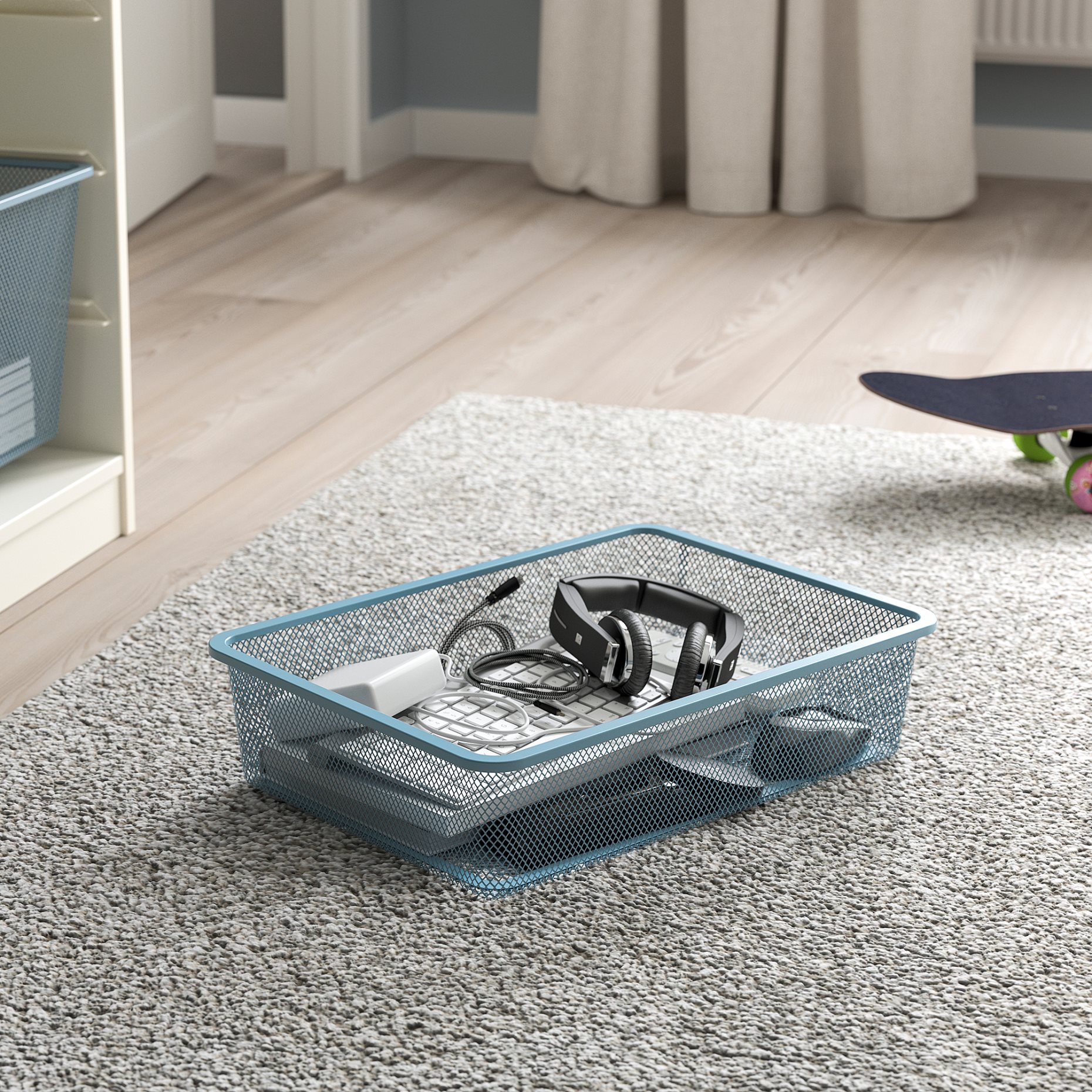 TROFAST, storage combination with boxes, 99x44x56 cm, 494.798.39