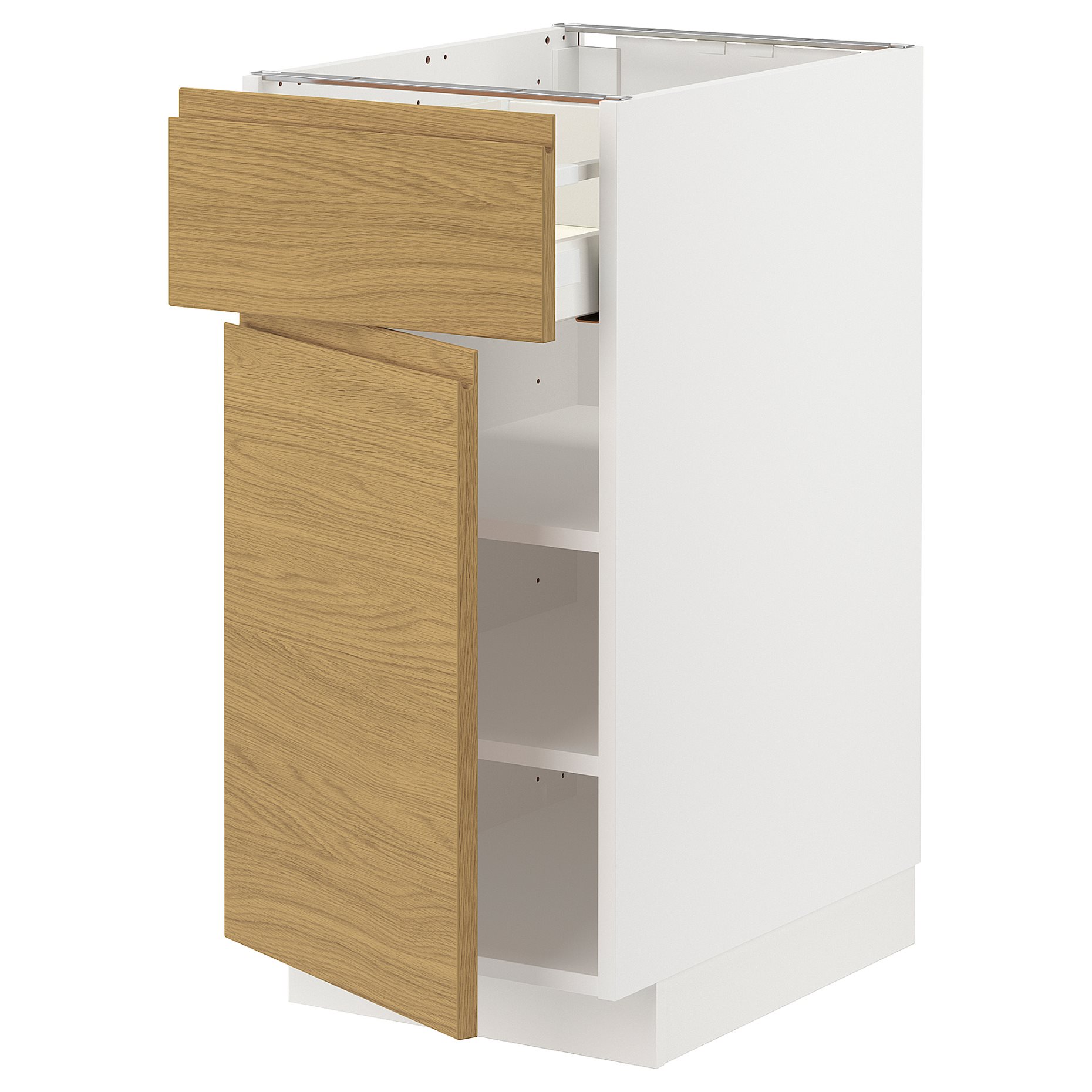 METOD, base cabinet with drawer/door, 40x60 cm, 495.390.46