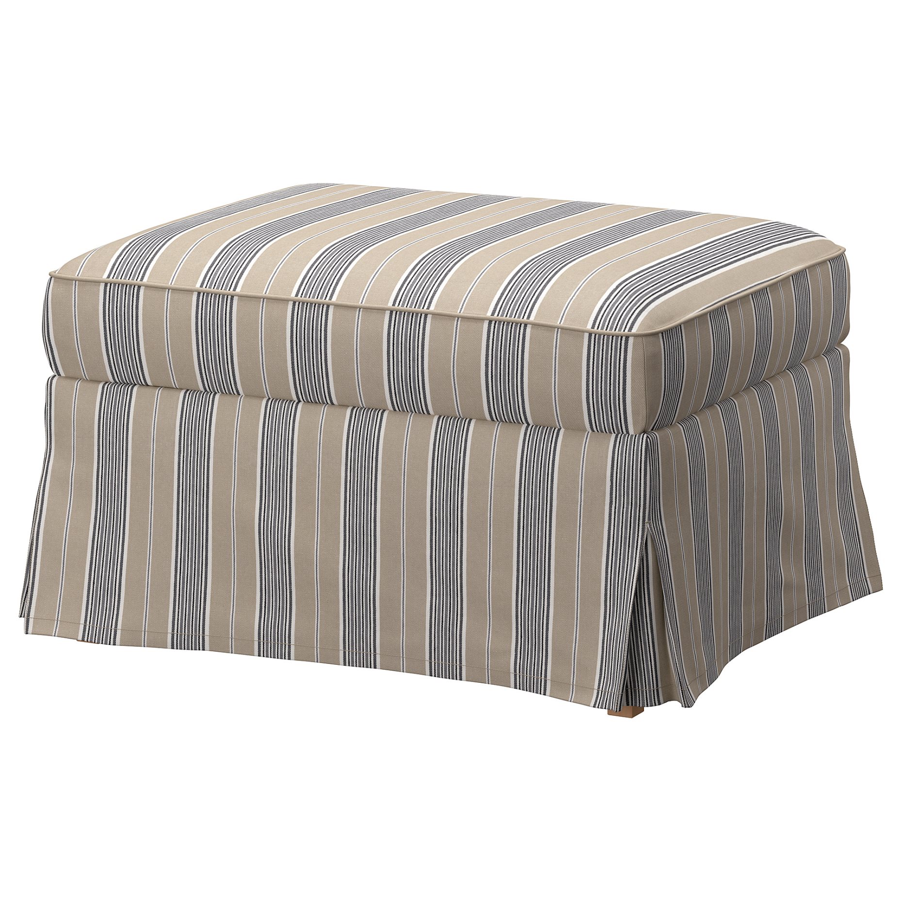 EKTORP, footstool with storage, 495.521.27