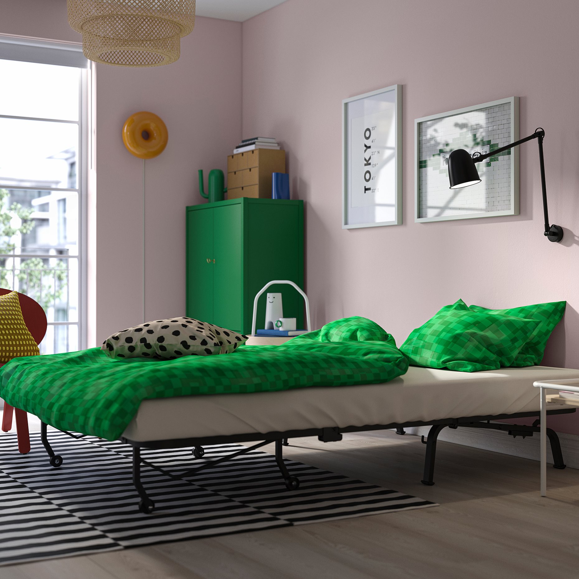 LYCKSELE LÖVÅS, 2-seat sofa-bed, 495.632.01