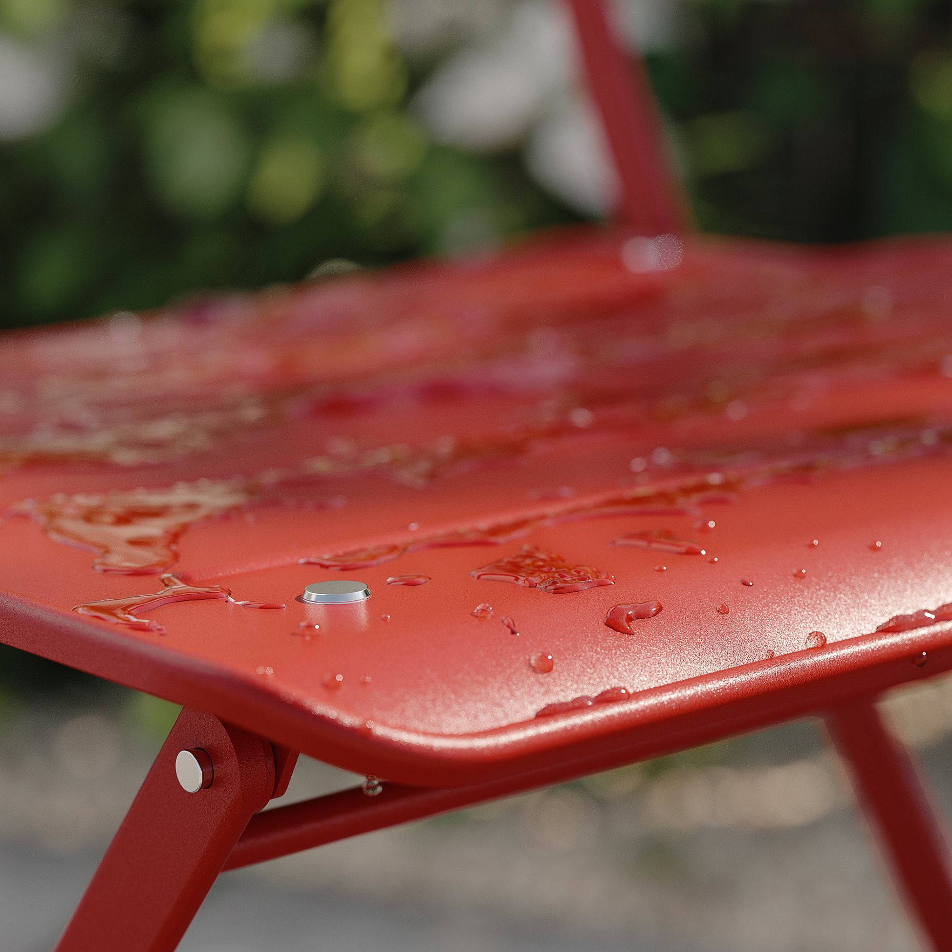 SUNDSÖ, table and 2 folding chairs/outdoor, 65x65 cm, 495.730.21