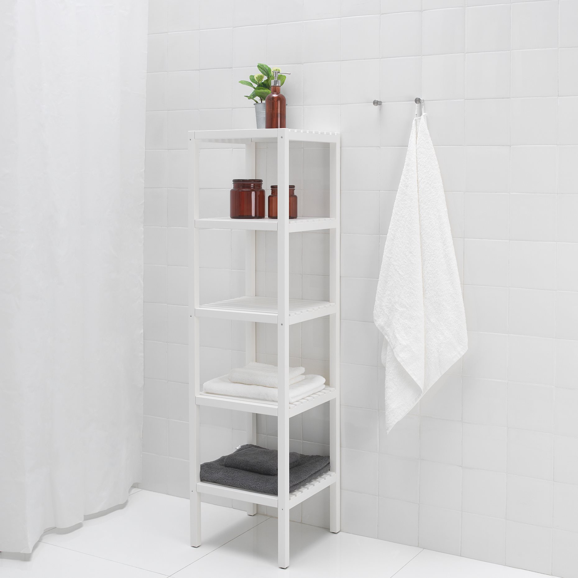 MUSKAN, shelving unit, 37x140 cm, 504.243.27