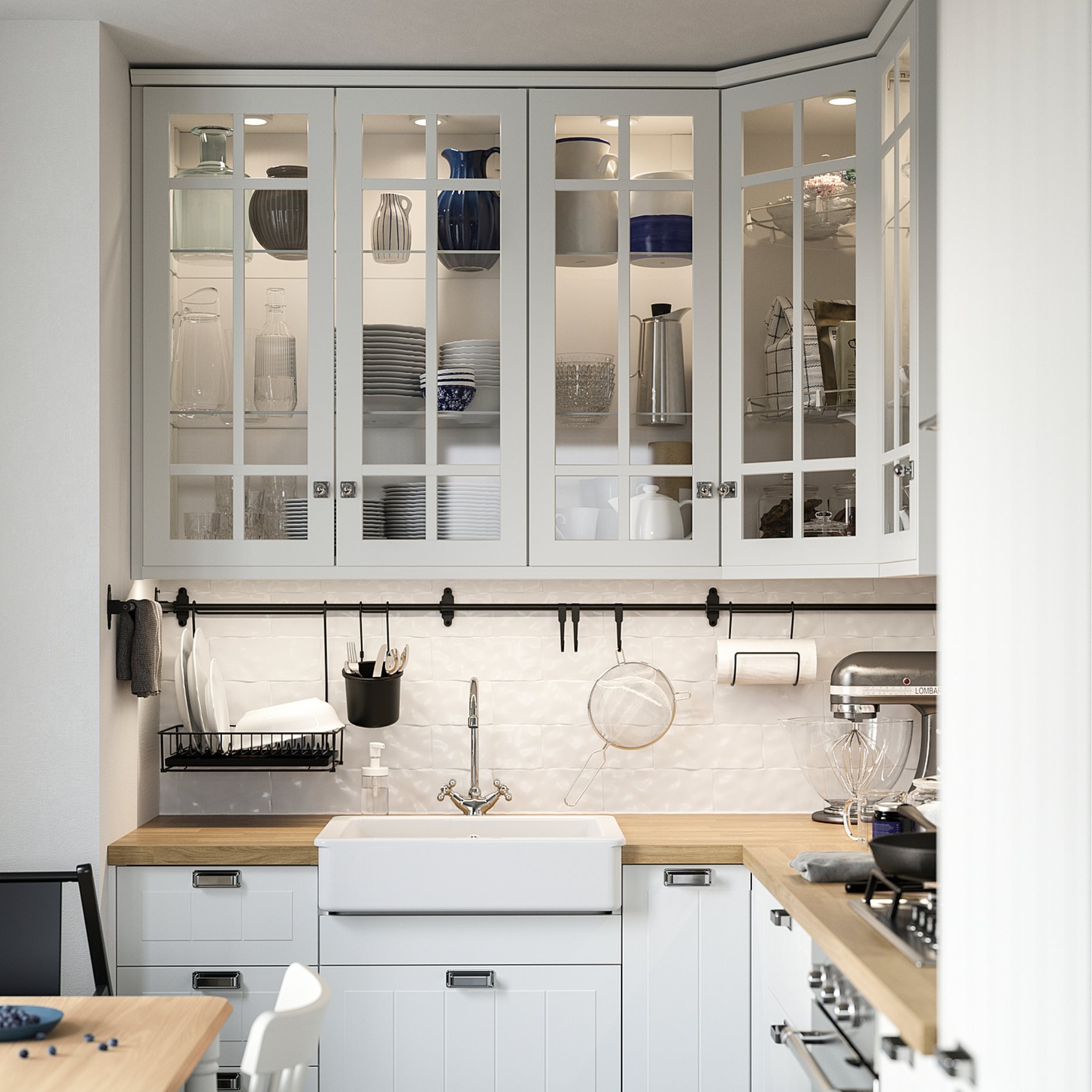 STENSUND, glass door, 30x80 cm, 504.505.85