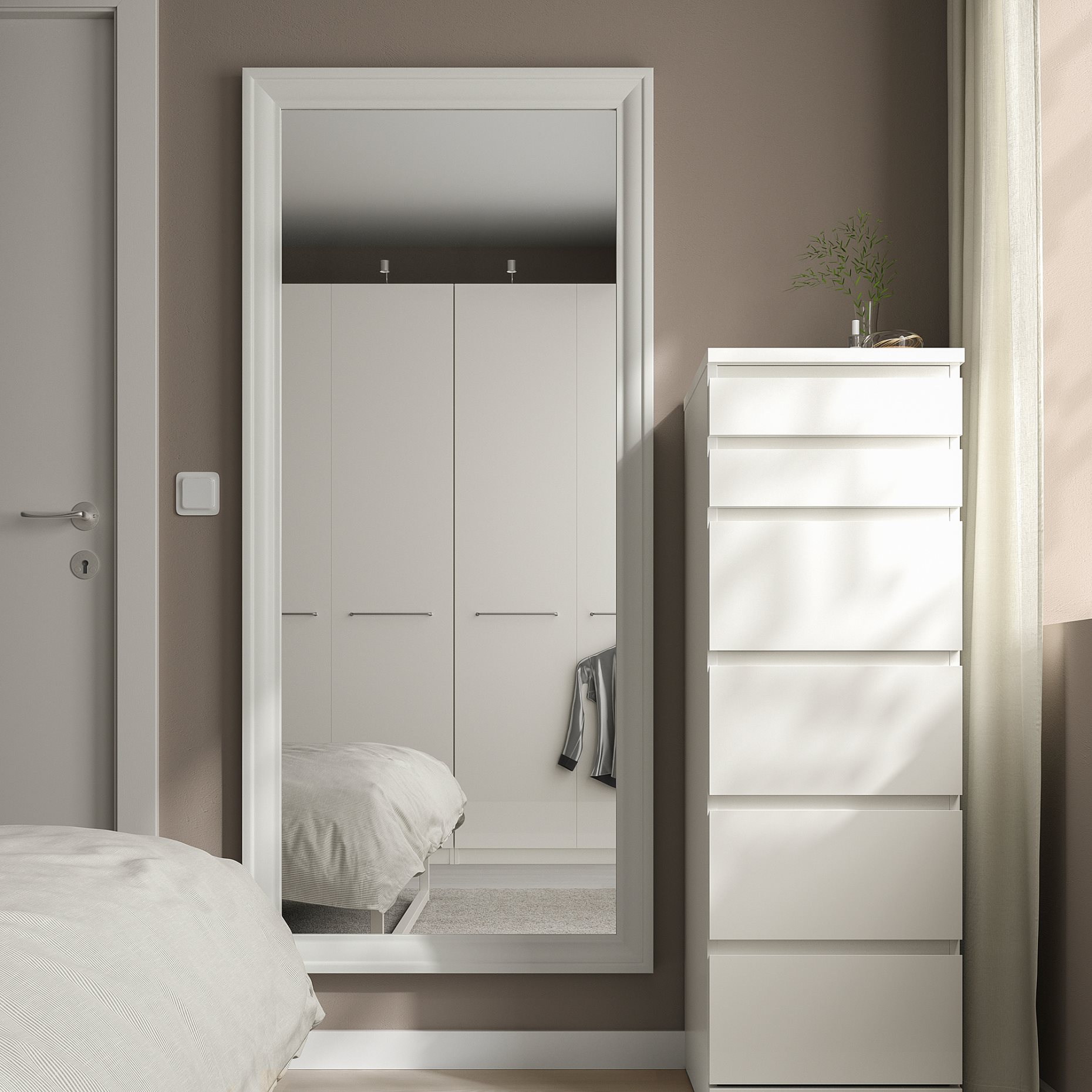 TOFTBYN, mirror, 75x165 cm, 504.591.47