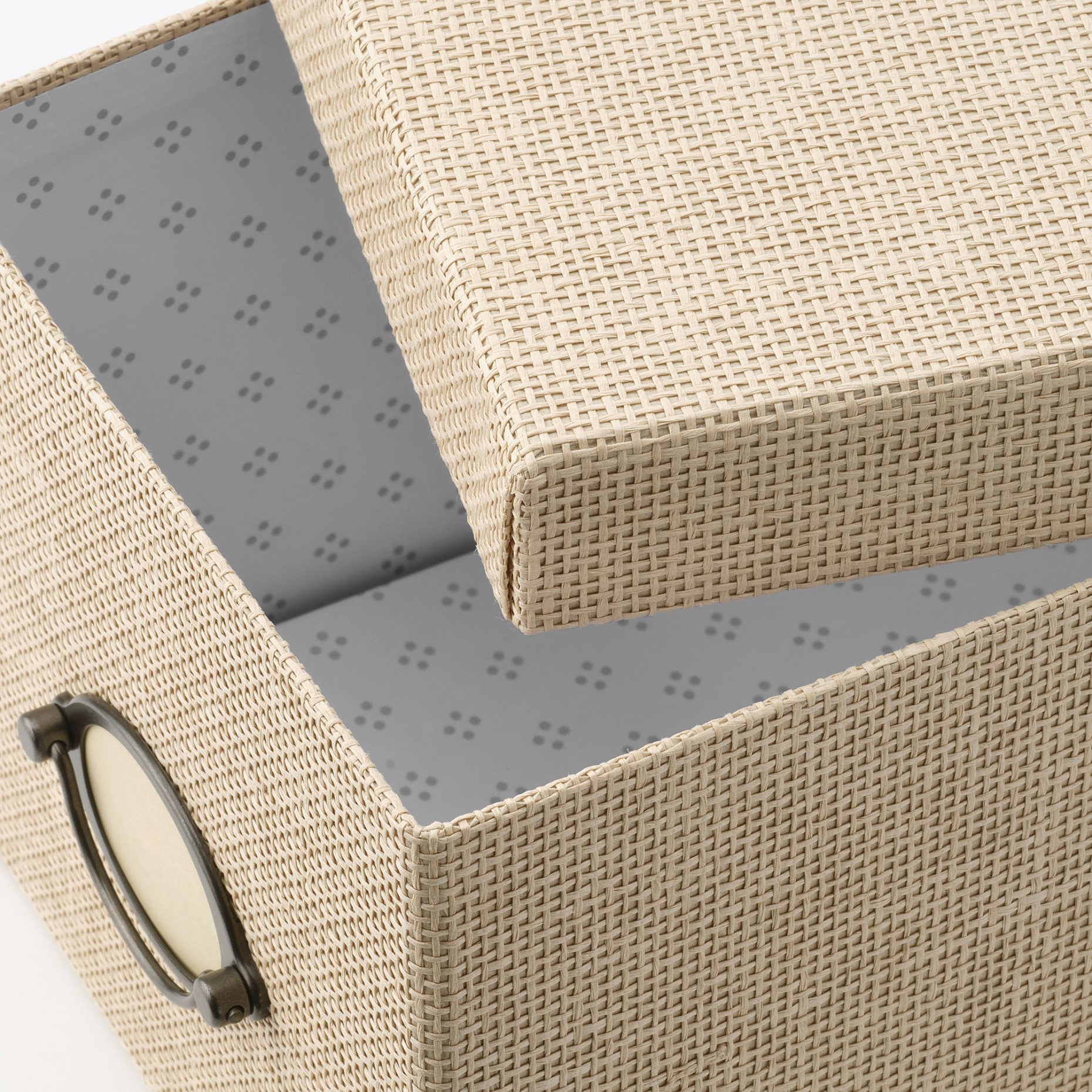 KVARNVIK, storage box with lid, 504.668.69