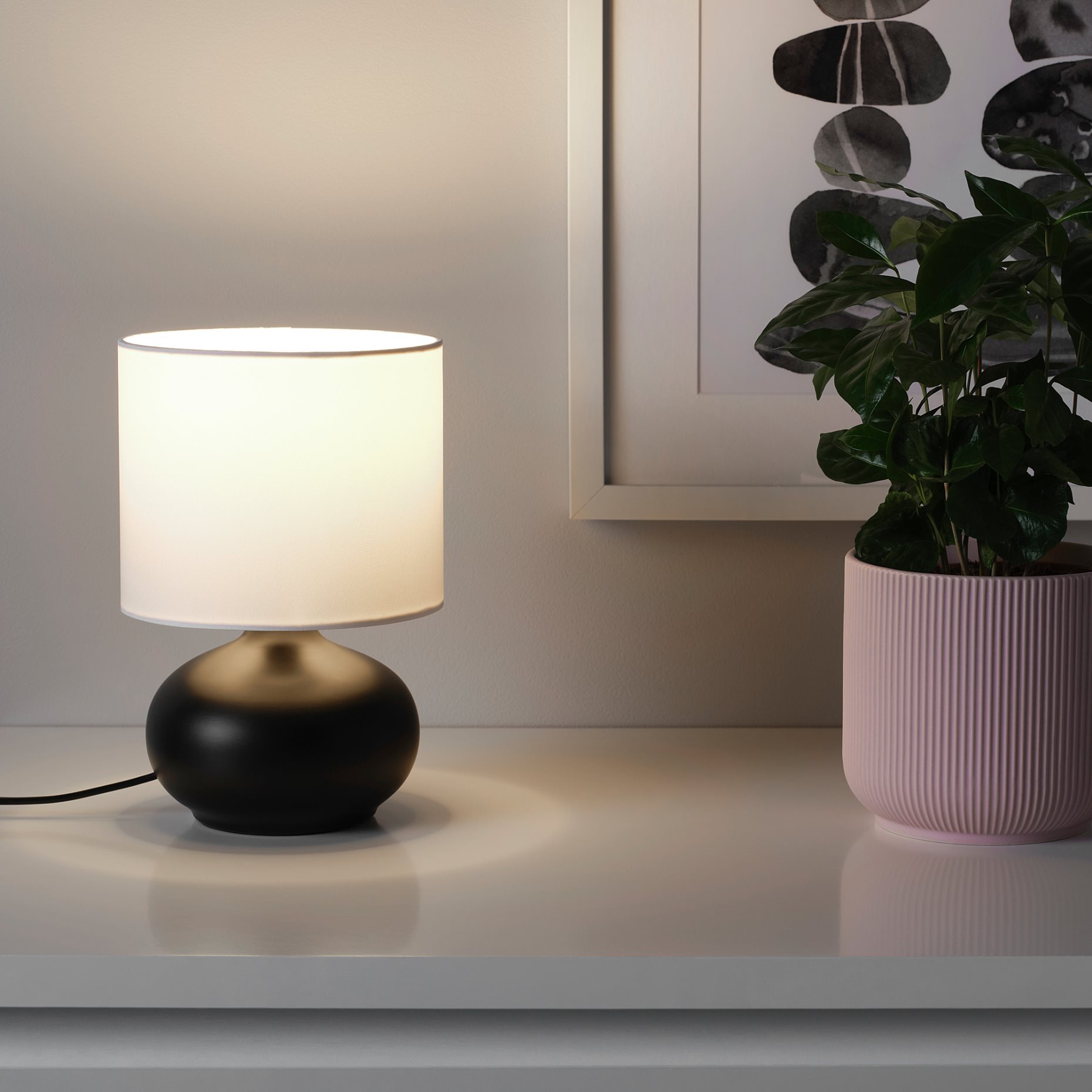 TVÄRFOT, table lamp, 504.675.24