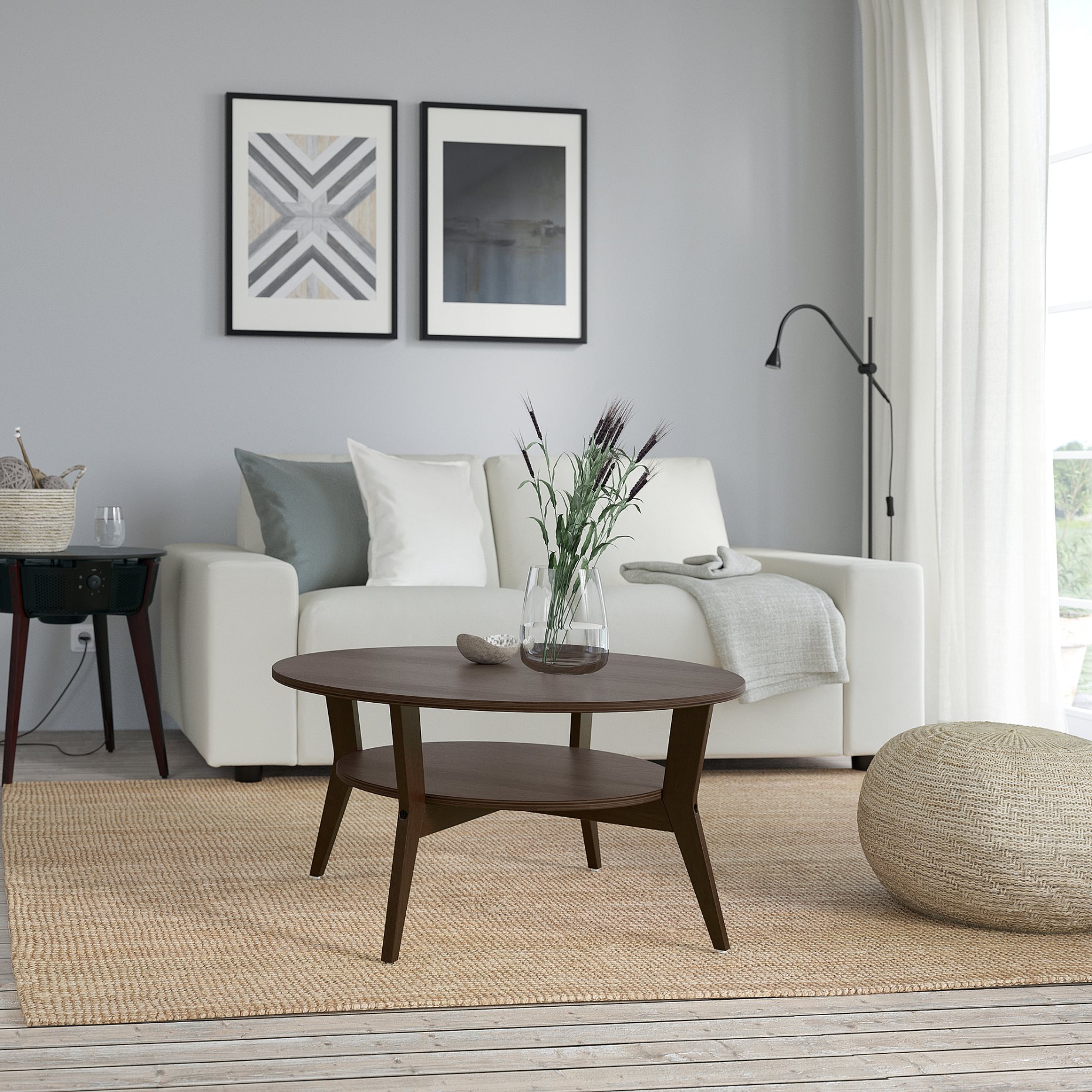JAKOBSFORS, coffee table, 80 cm, 505.151.67