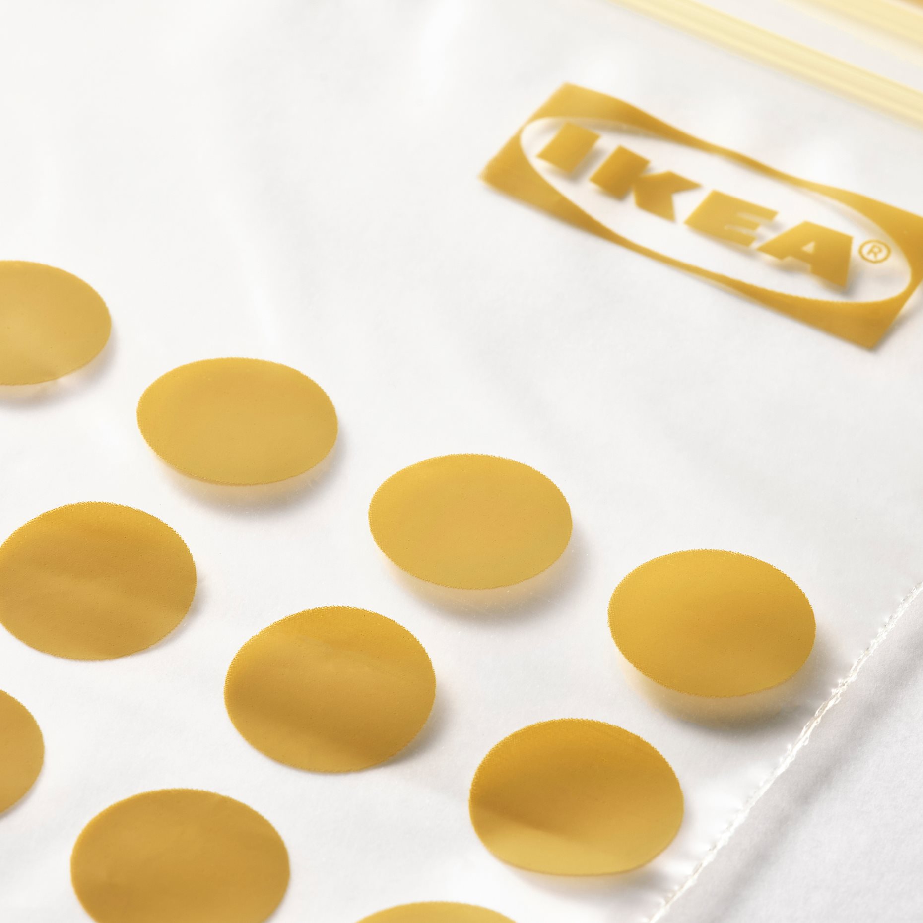 ISTAD, resealable bag patterned, 60 pack, 505.256.42