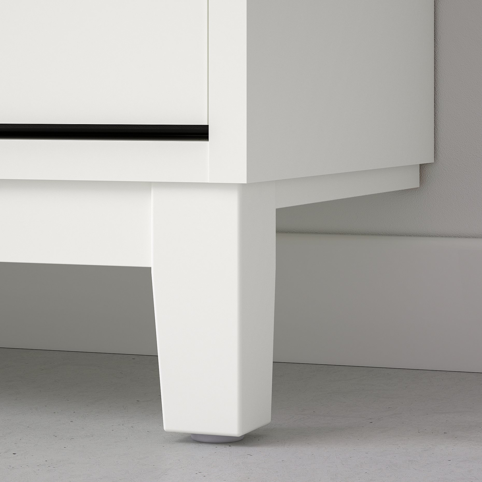 STÄLL, shoe cabinet with 3 compartments, 79x29x148 cm, 505.302.62