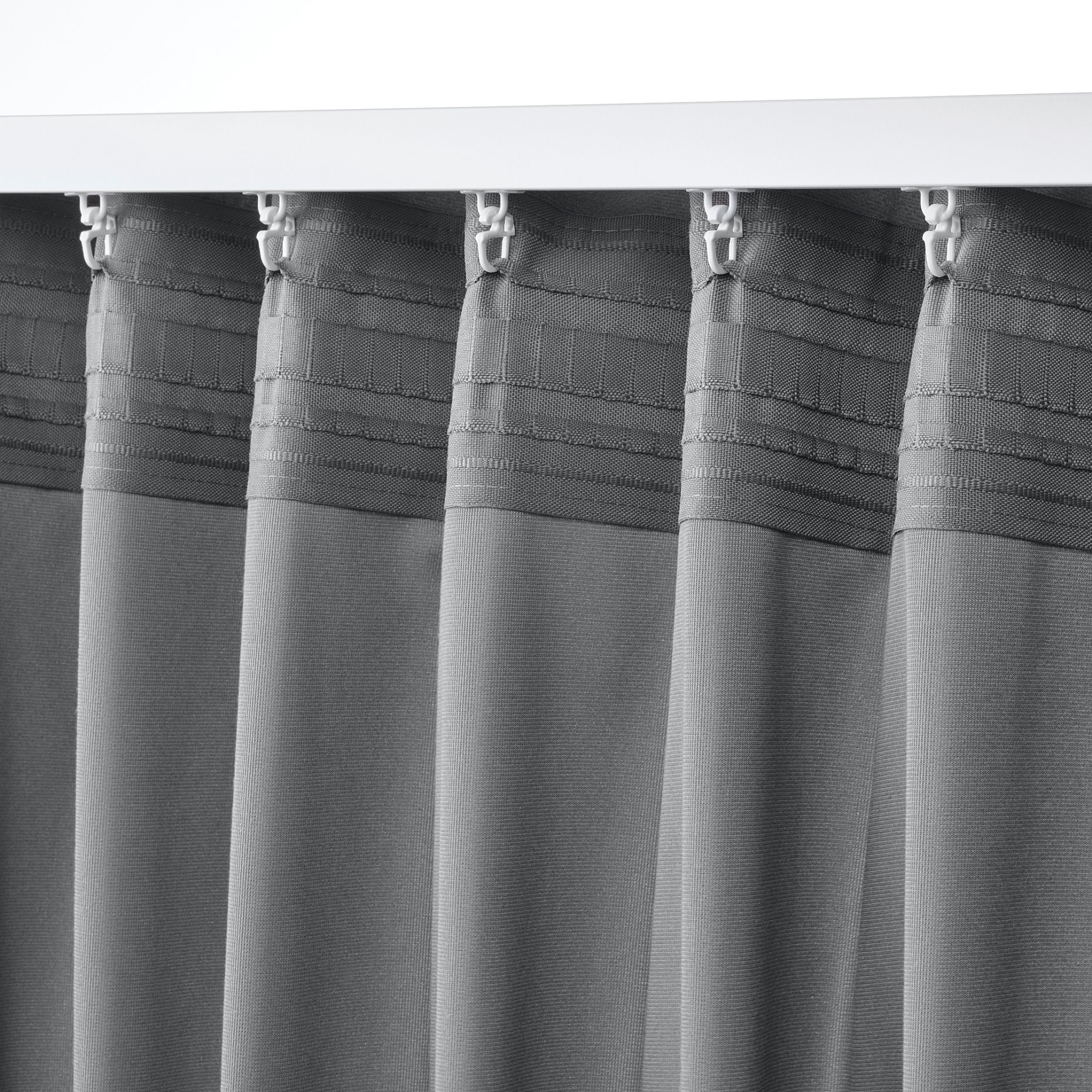 SANDSVINGEL, κουρτίνα, 2 τεμ. 135x300 cm, 505.322.61