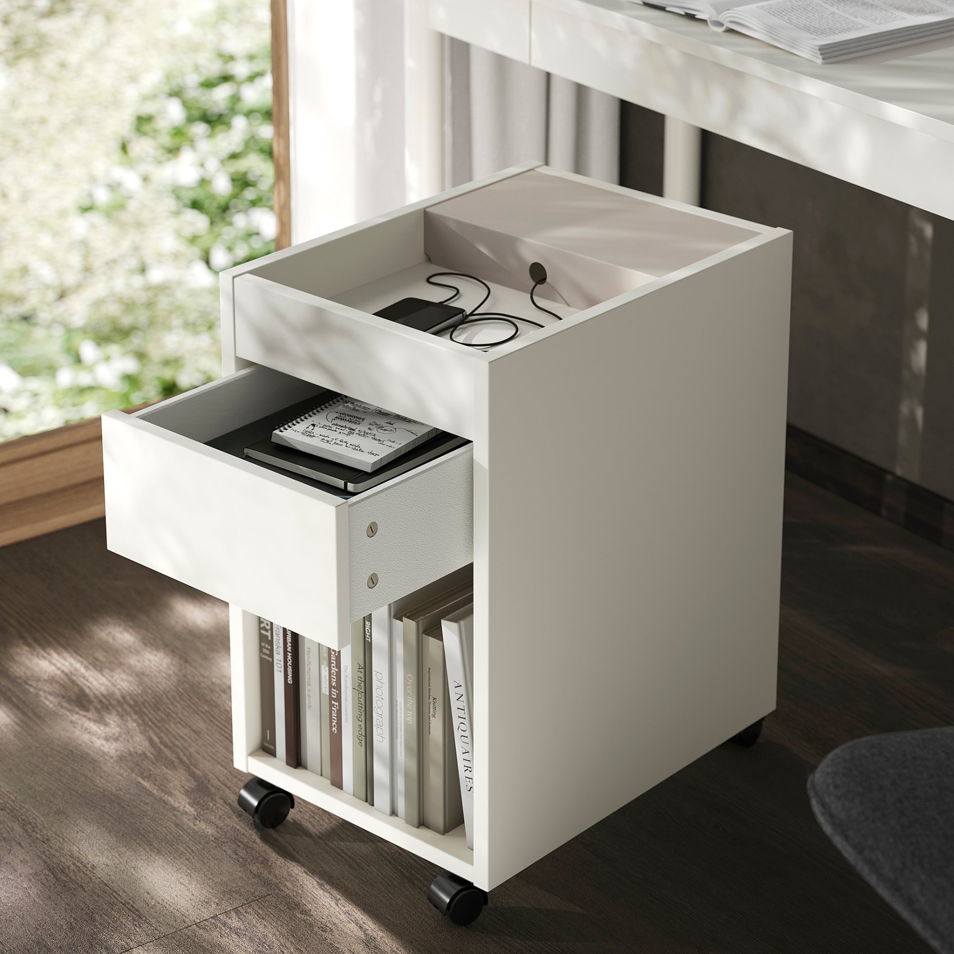 TONSTAD, drawer unit on castors, 35x60 cm, 505.382.01
