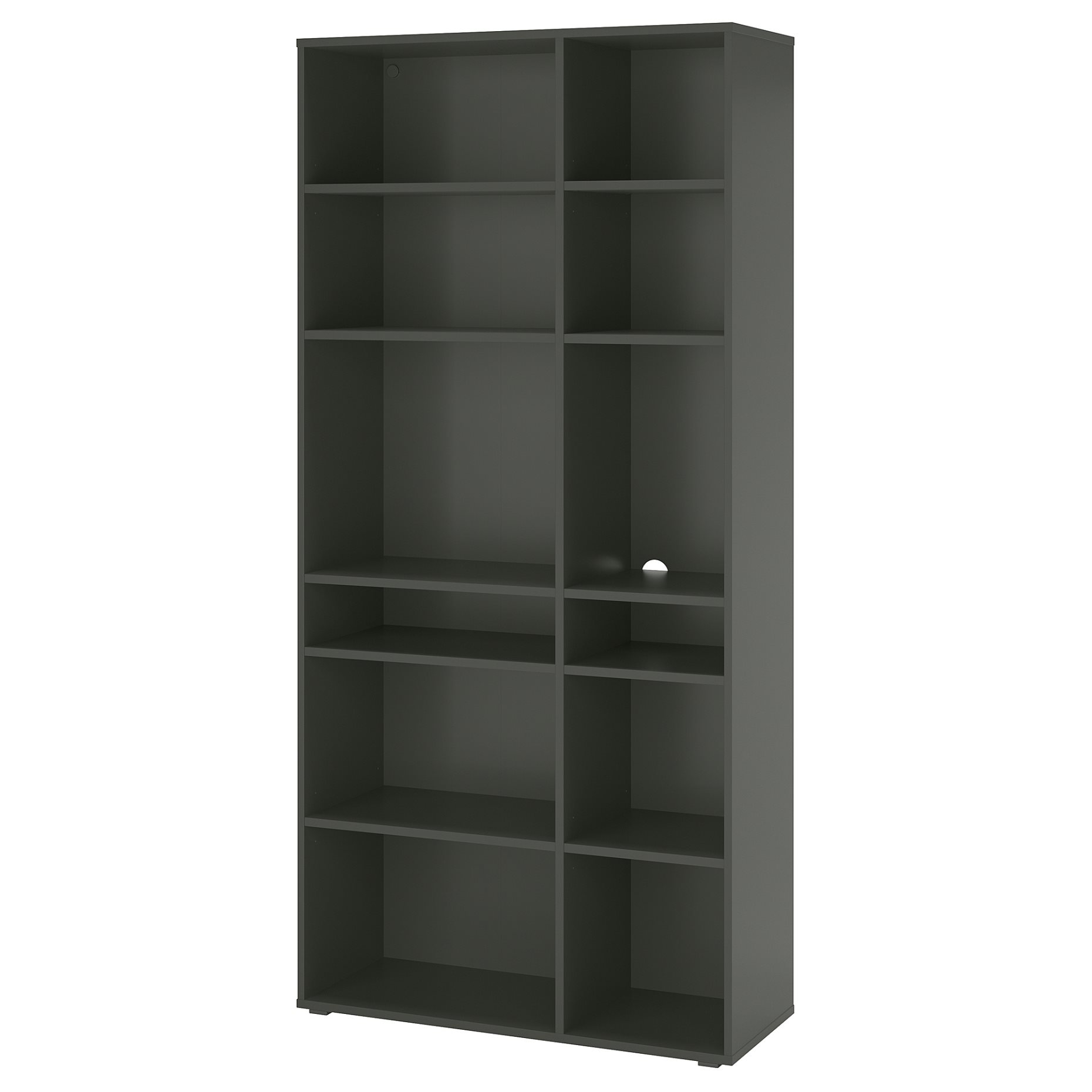 VIHALS, shelving unit with 10 shelves, 95x37x200 cm, 505.429.05