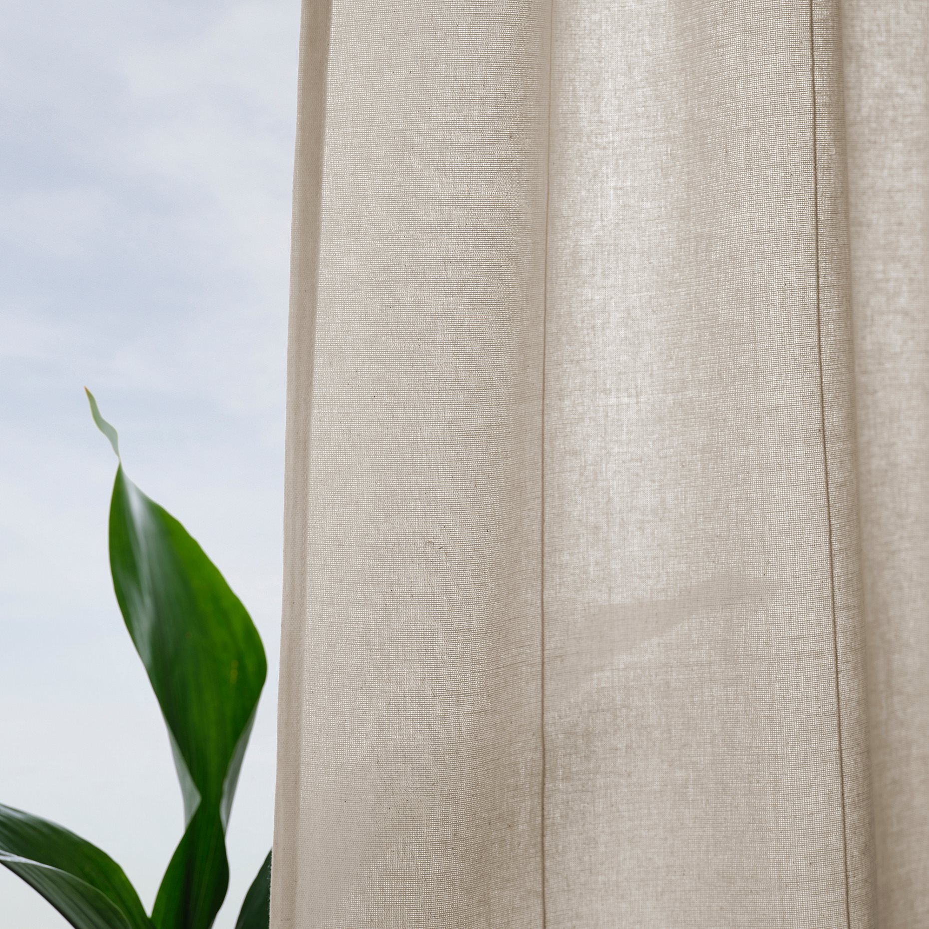 LENDA, curtains with tie-backs 1 pair, 140x300 cm, 505.528.81