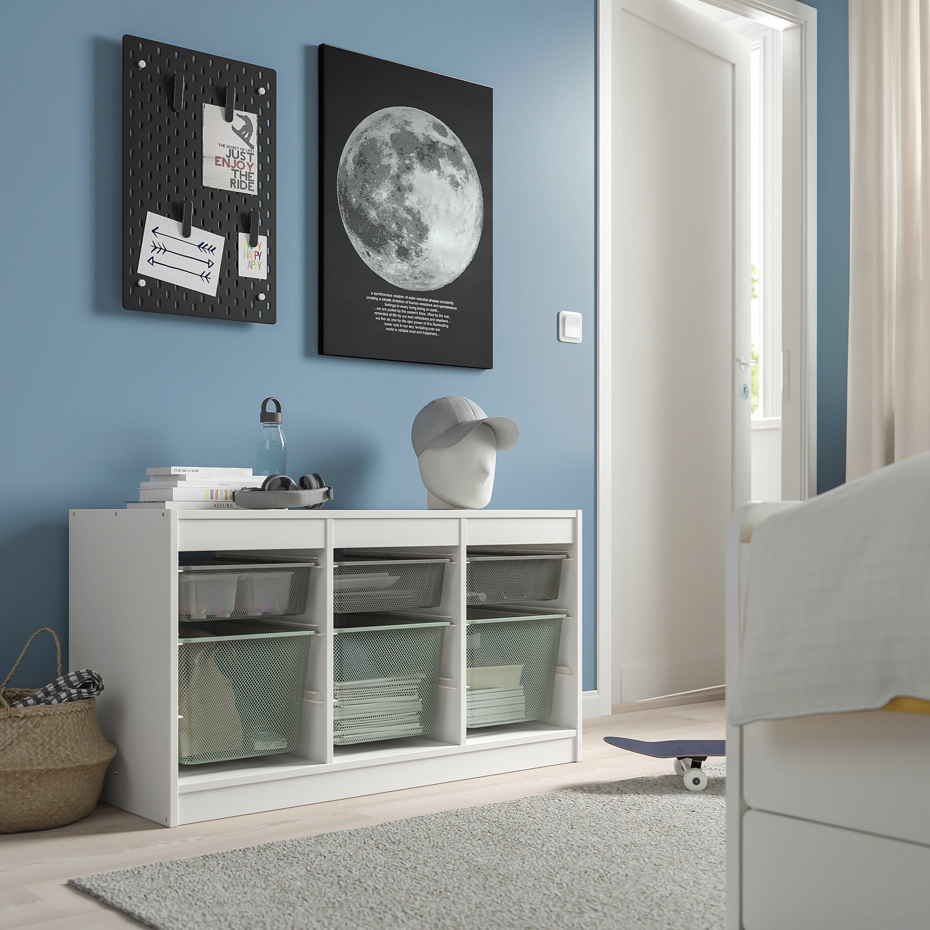 PJÄTTERYD, picture/moonlight, 50x70 cm, 505.545.02
