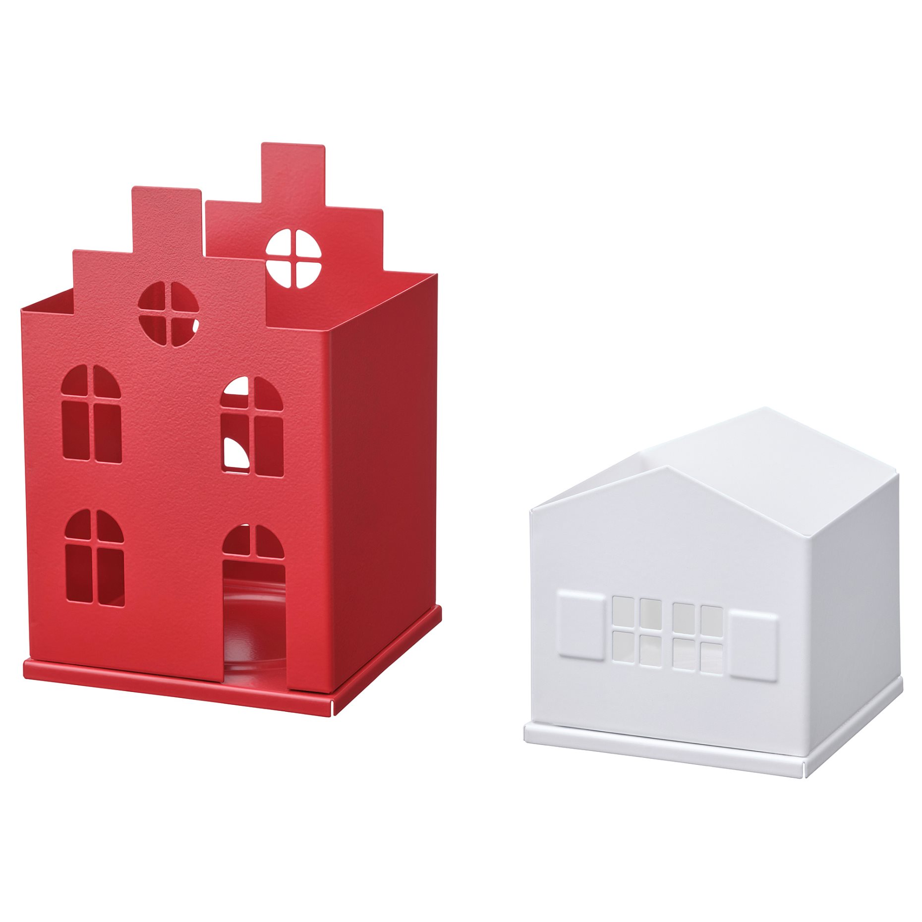 VINTERFINT, pillar candle holder, set of 2, 505.550.02