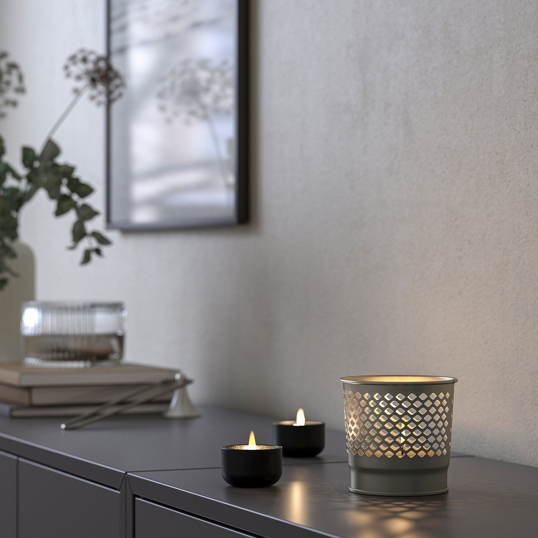 BERGGRAN, candle holder, 9 cm, 505.594.15
