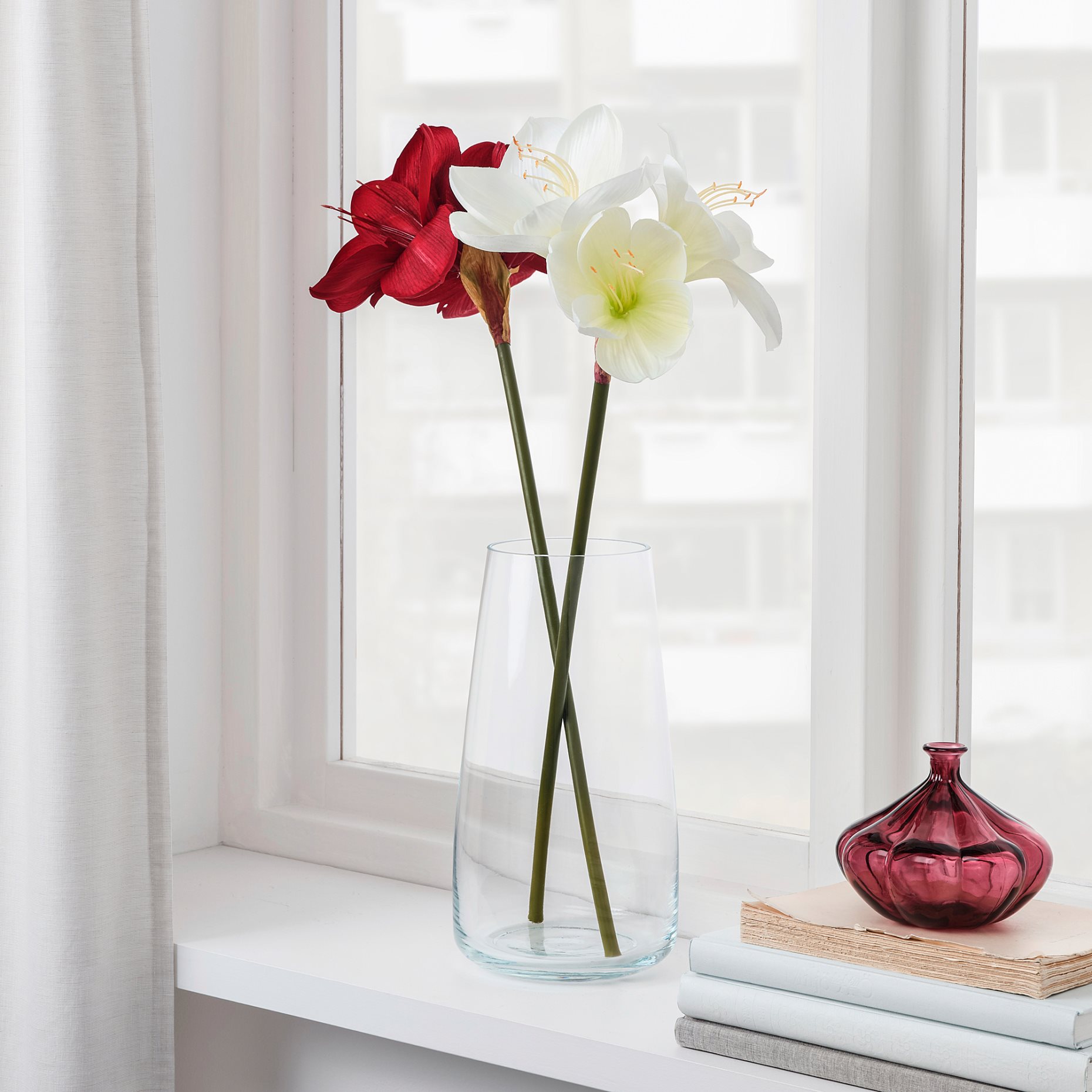 VINTERFINT, artificial flower/in/outdoor/Amaryllis, 60 cm, 505.621.54