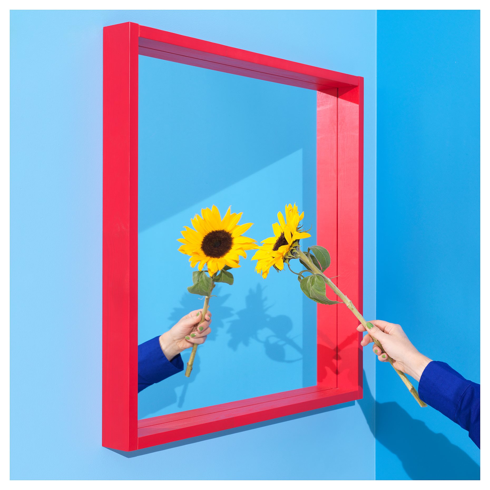 TURBOKASTANJ, mirror, 75x75 cm, 505.664.49