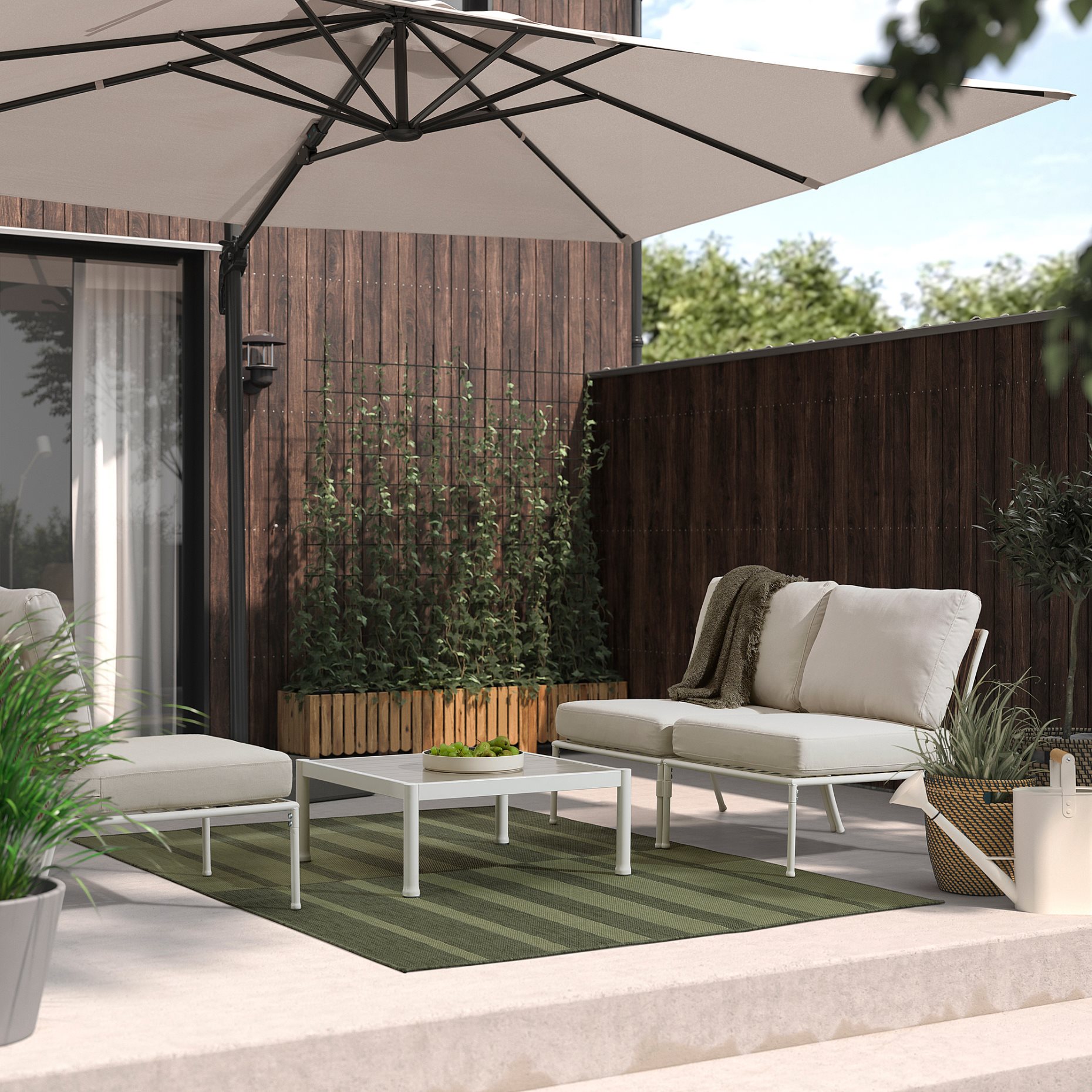 KANTSTOLPE, rug flatwoven/in/outdoor, 160x230 cm, 505.693.20