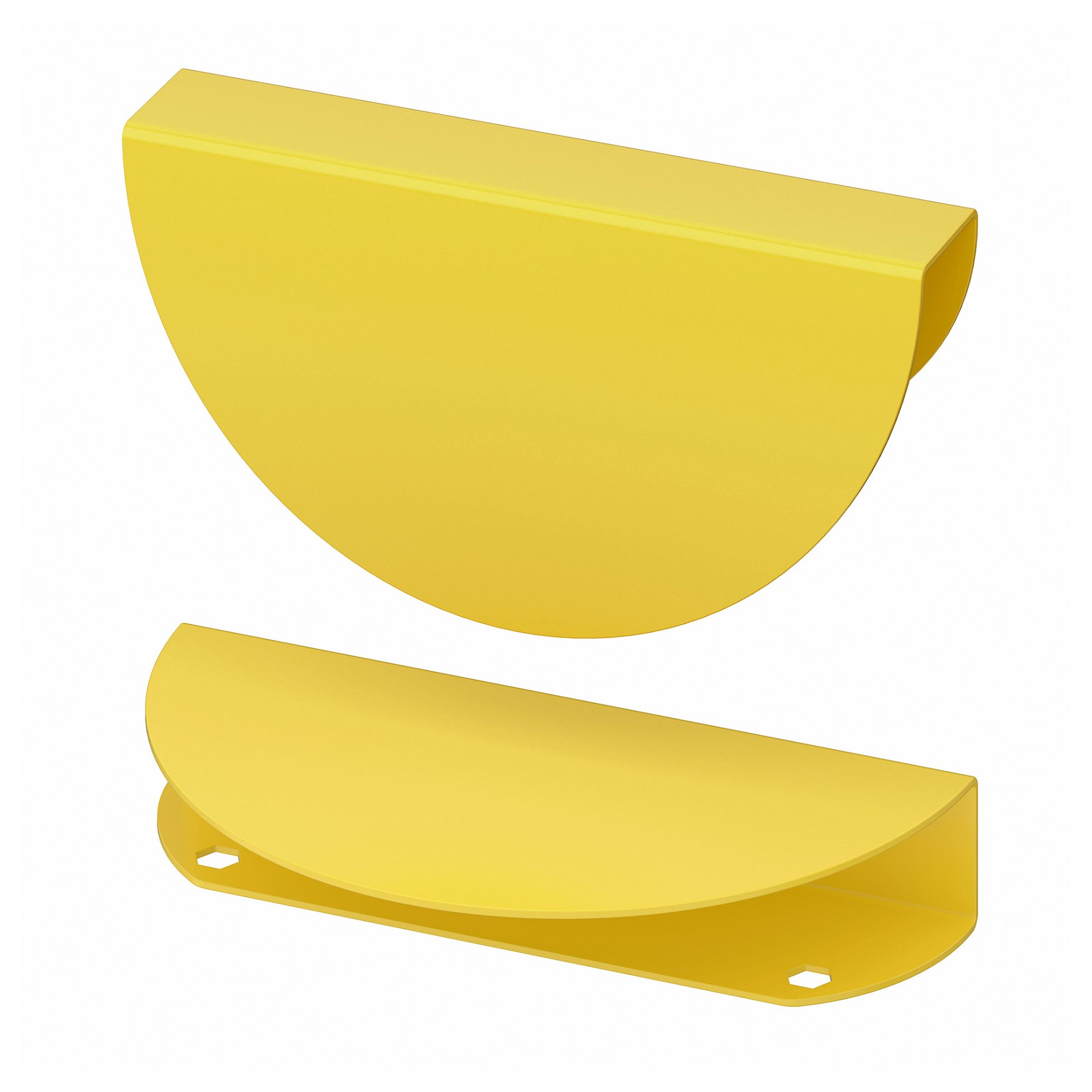 BEGRIPA, handle set of 2/half-round, 130 mm, 505.726.00