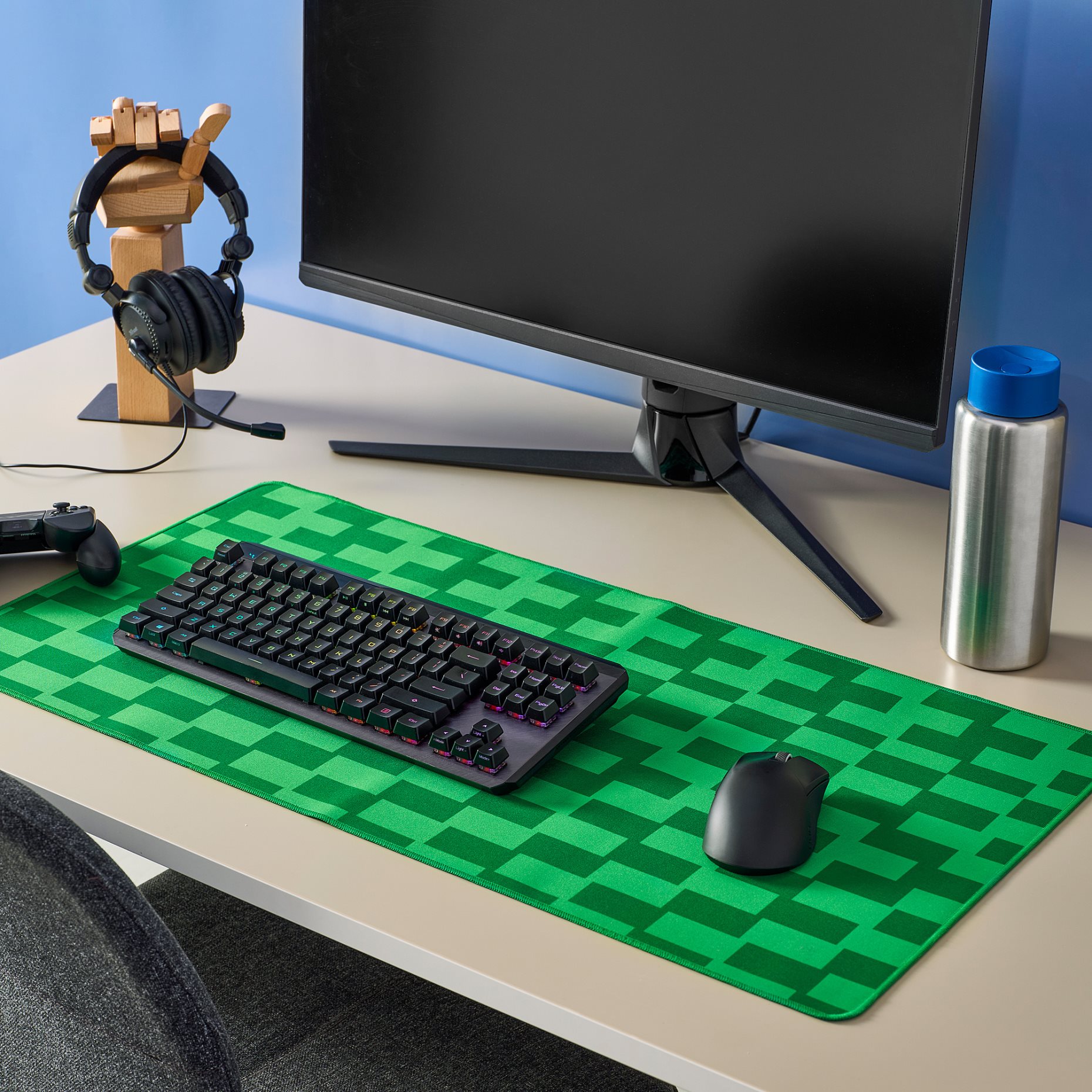BLASKATA, gaming mouse pad, 40x80 cm, 505.734.16