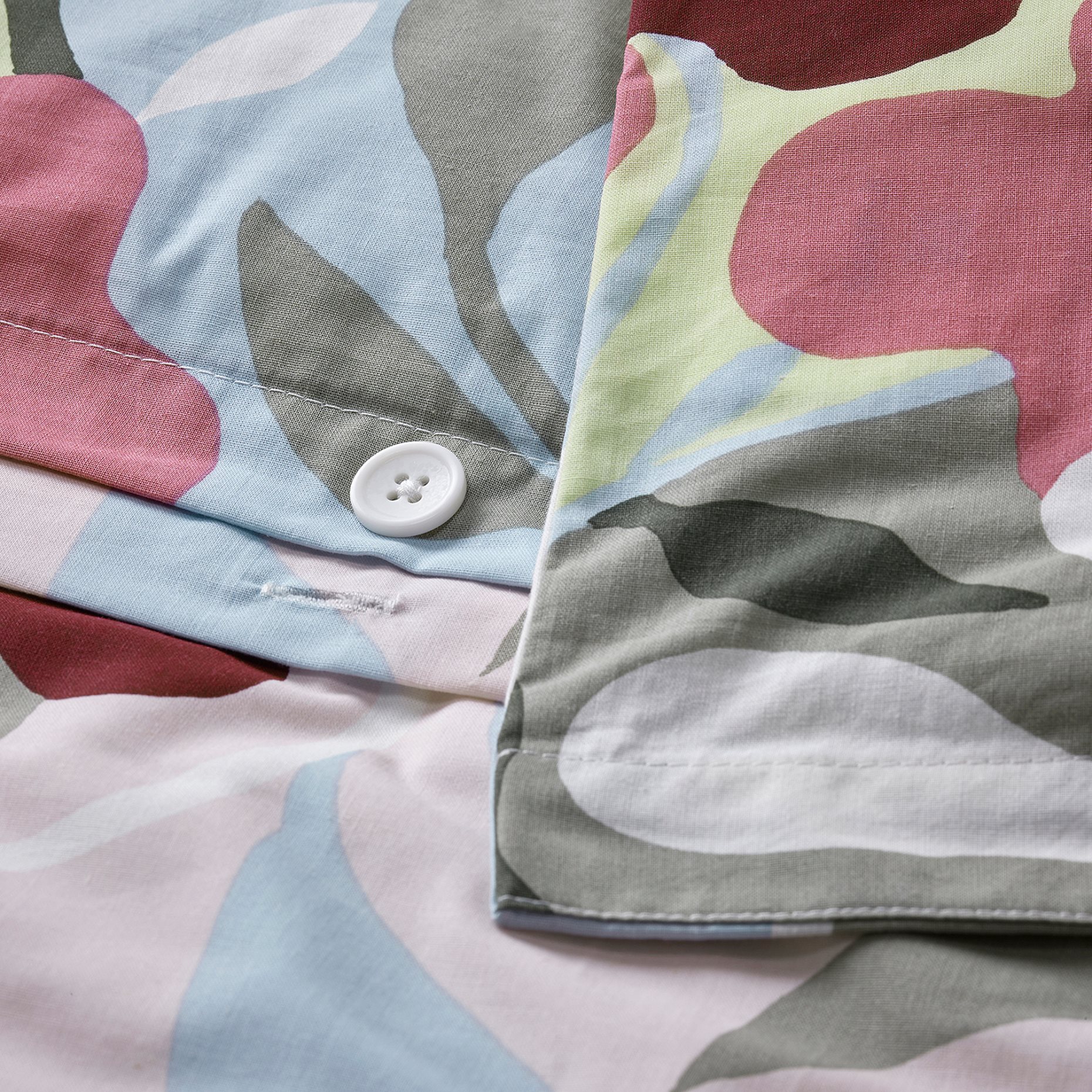 KORSKOVALL, duvet cover and 2 pillowcases, 240x220/50x60 cm, 505.753.16