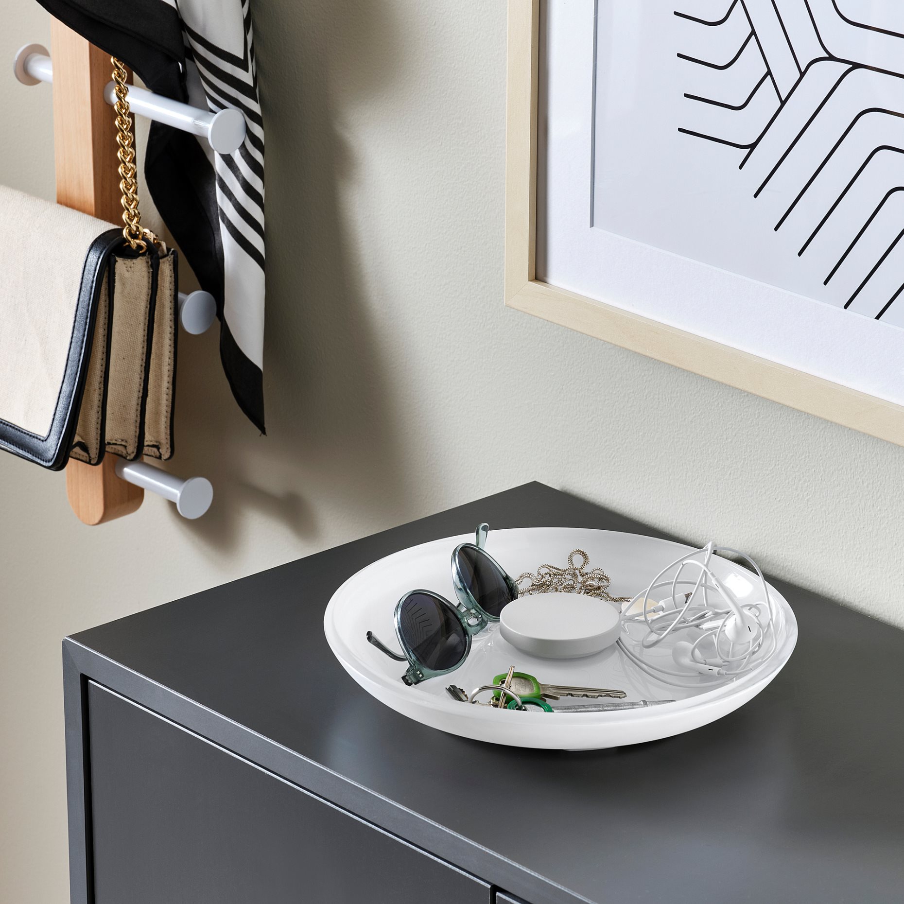 VÄSTMÄRKE, wireless charger with lighting, 505.982.14