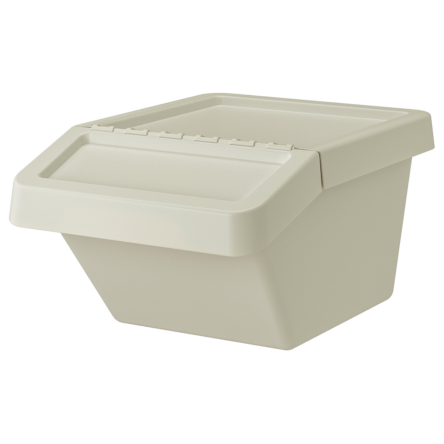 SORTERA, sorting bin with lid, 37 l, 506.020.94