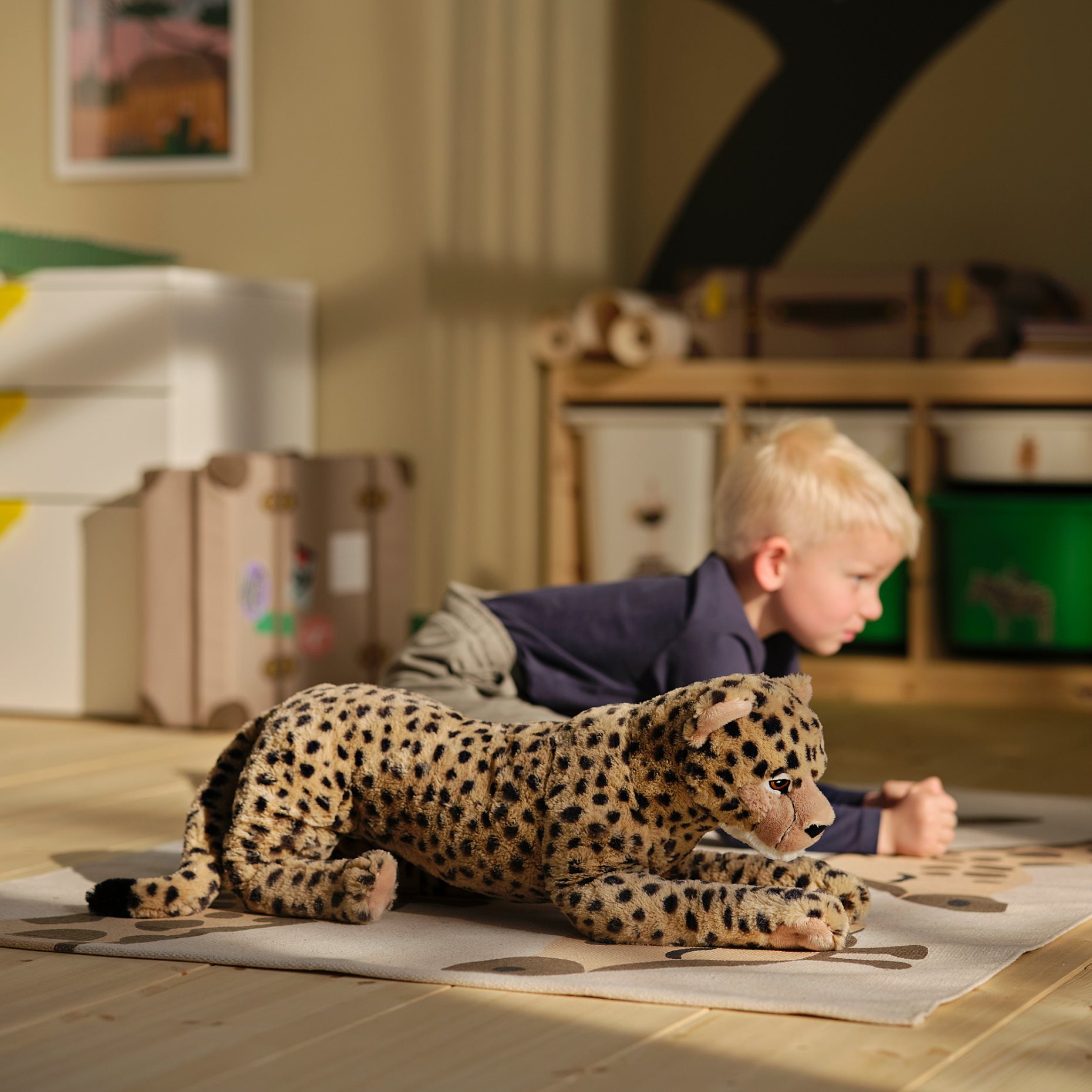 SANDLÖPARE, soft toy, 50 cm, 506.030.60