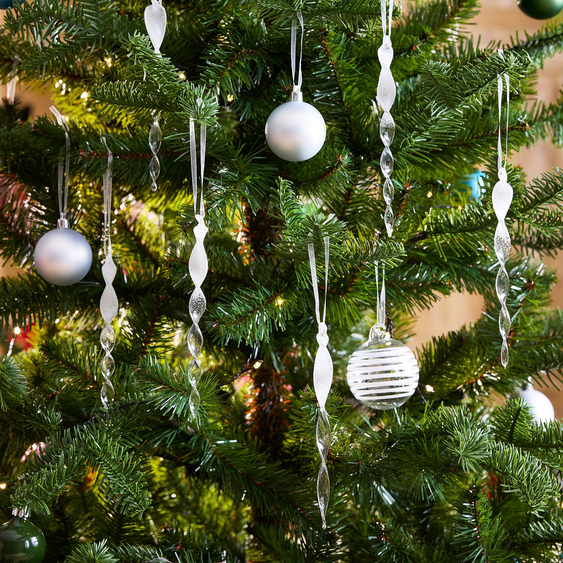 VINTERFINT, tree ornament set of 6, 16 cm, 506.046.39