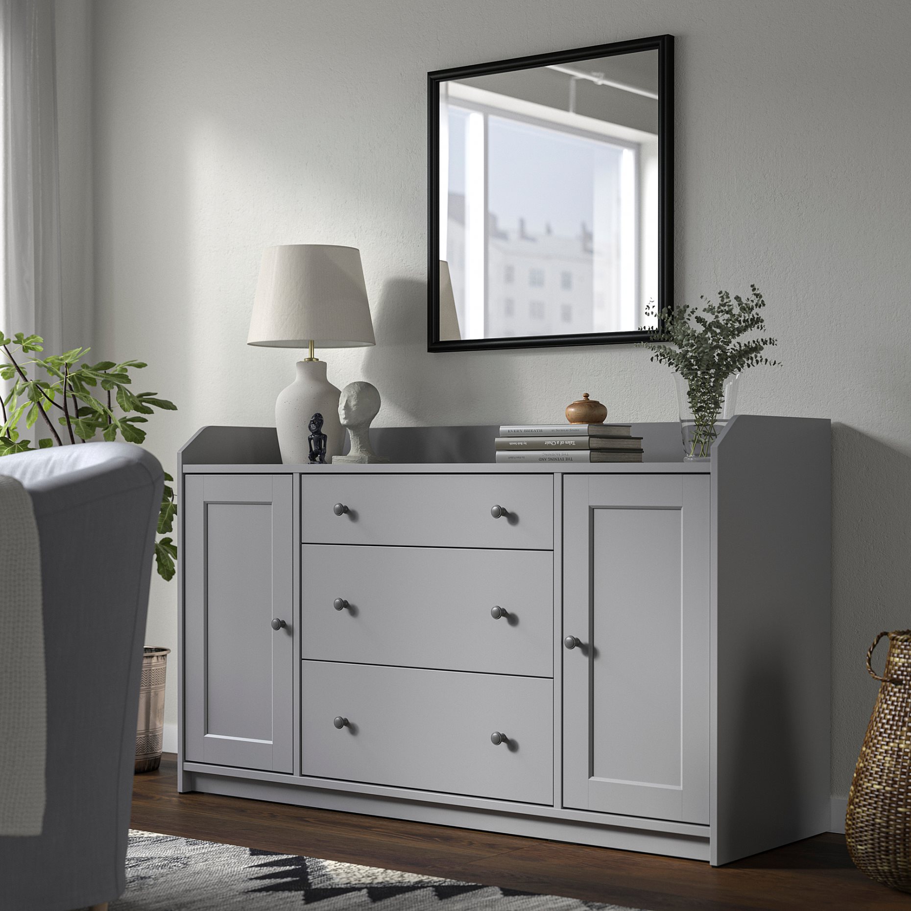 NYPONBUSKE, mirror, 65x65 cm, 506.098.87