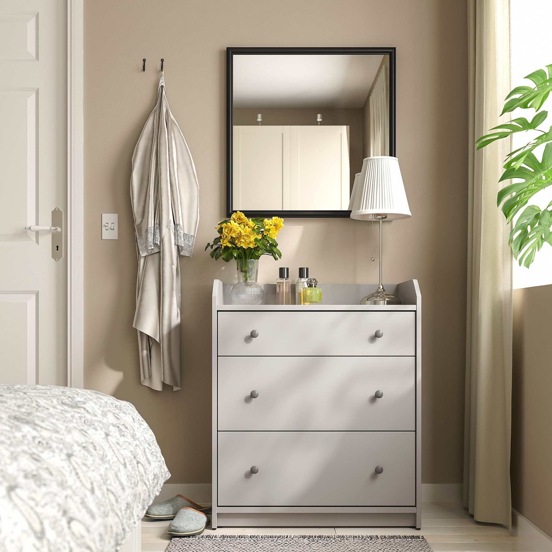 NYPONBUSKE, mirror, 65x65 cm, 506.098.87