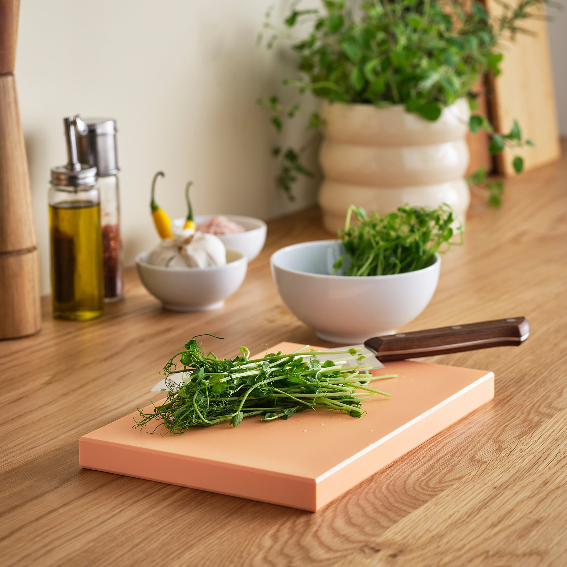 KUSTHOPPARE, chopping board, 25x17 cm, 506.110.60