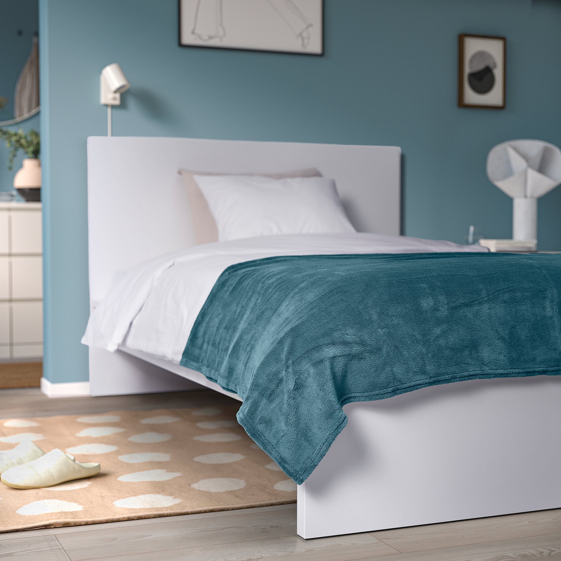 TRATTVIVA, bedspread, 150x250 cm, 506.150.82