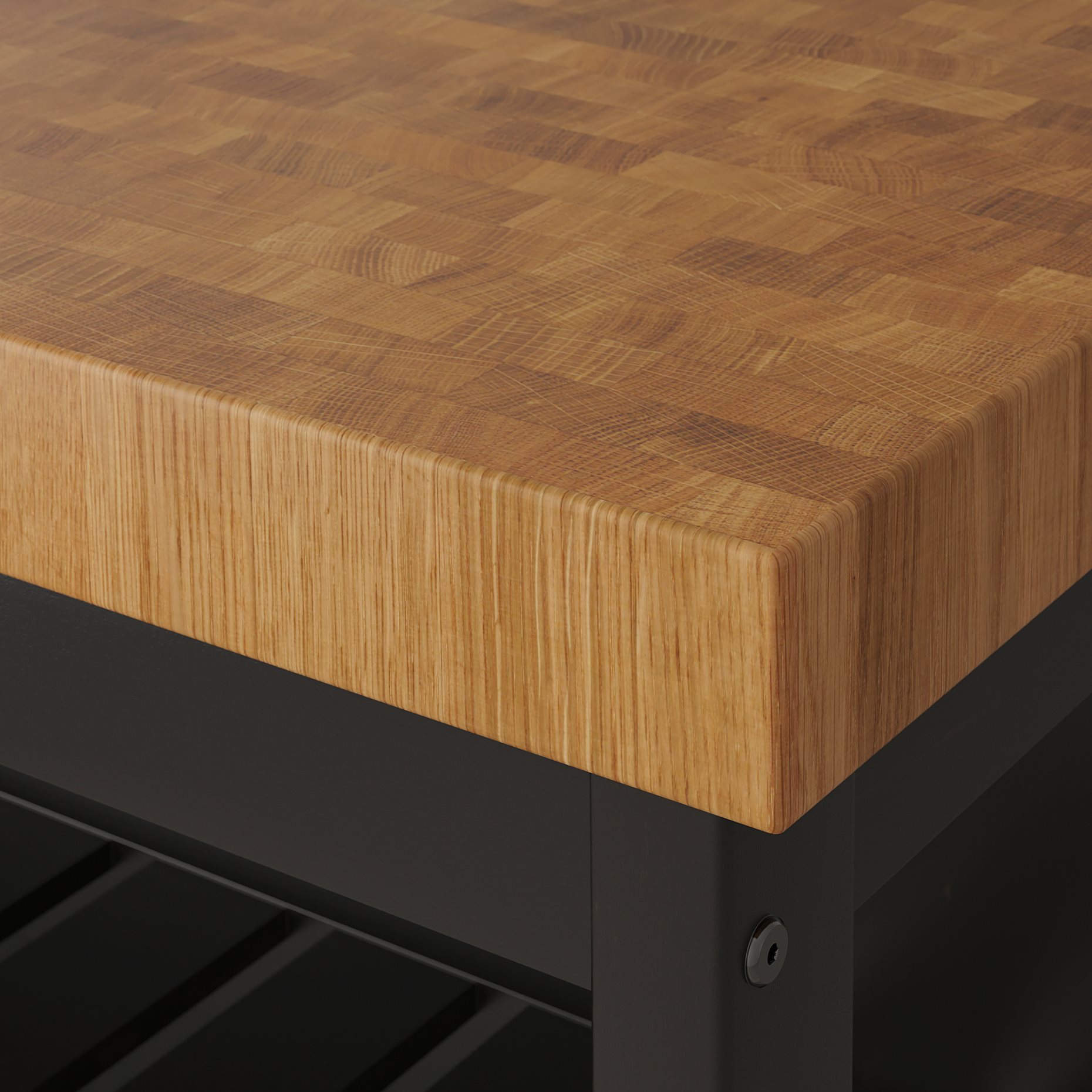 VADHOLMA, kitchen island with rack, 592.762.28