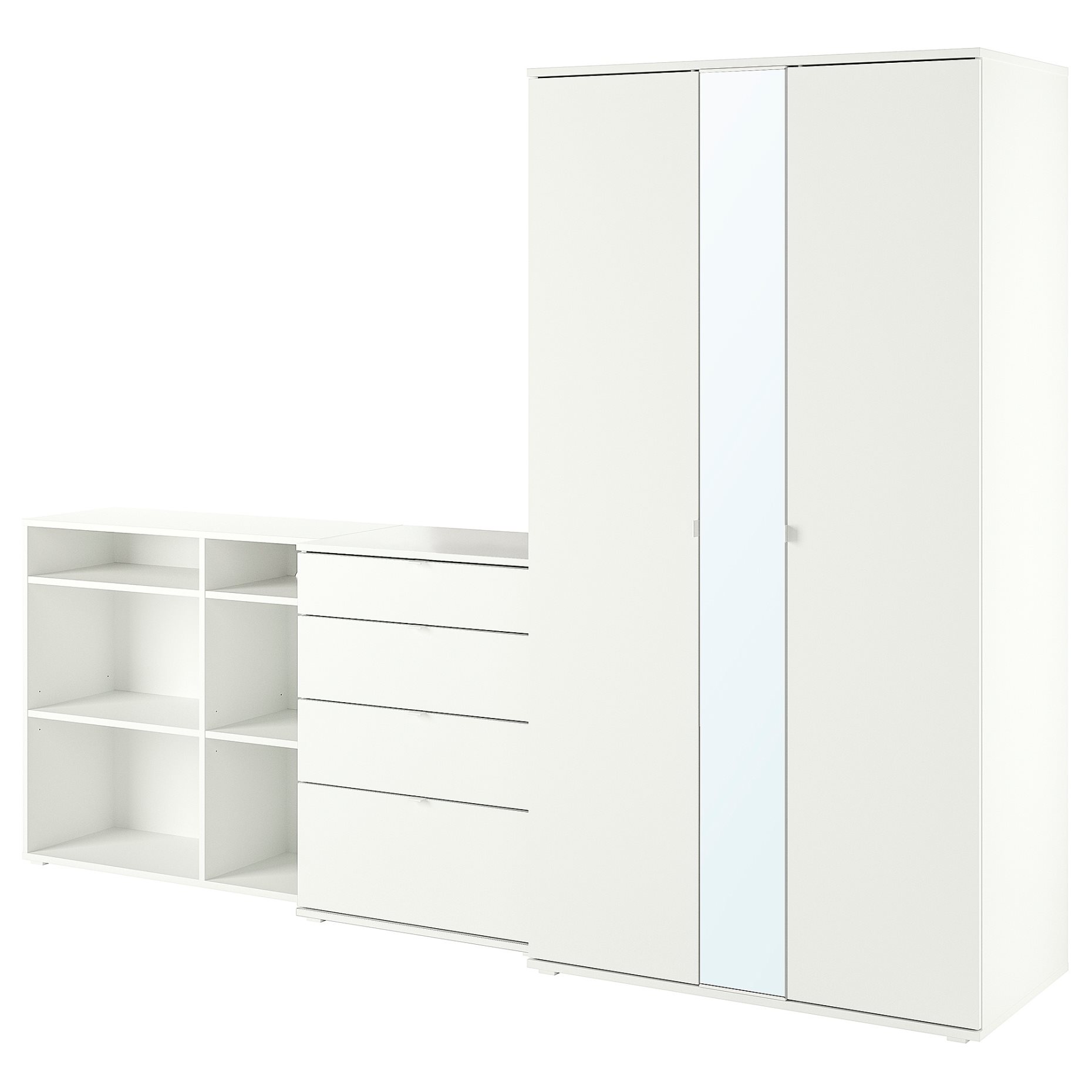 VIHALS, wardrobe combination, 270x57x200 cm, 594.421.81