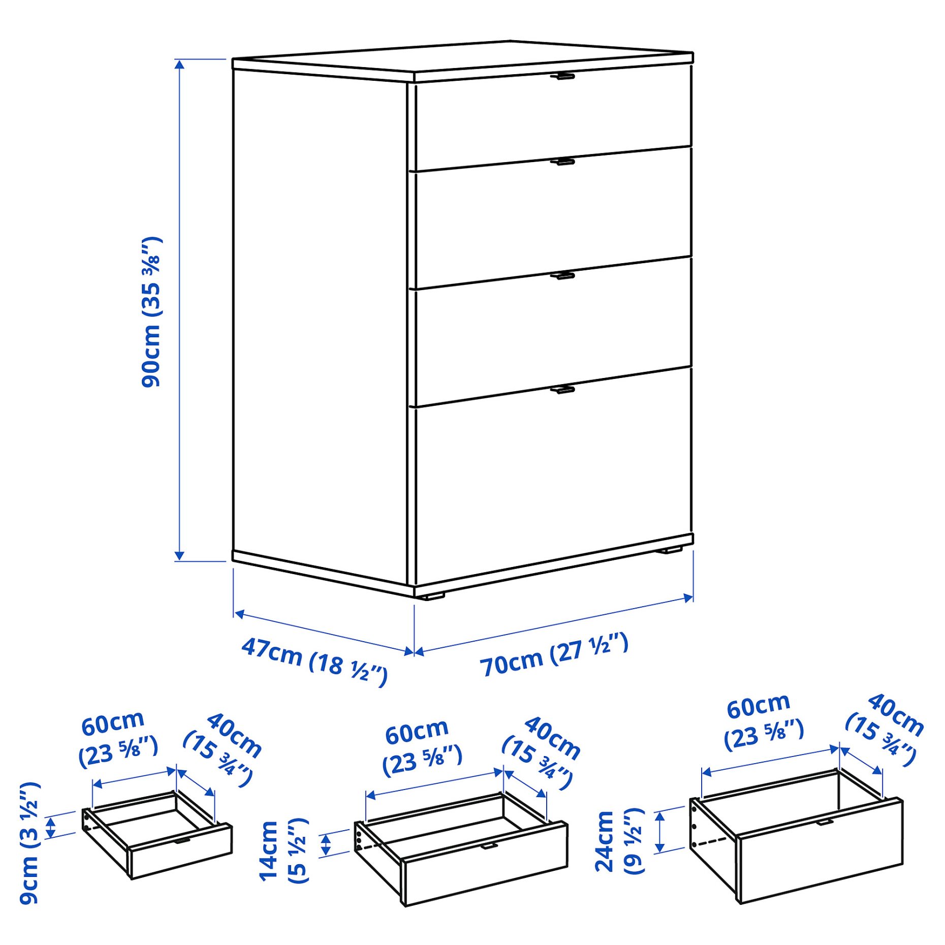 VIHALS, wardrobe combination, 270x57x200 cm, 594.421.81