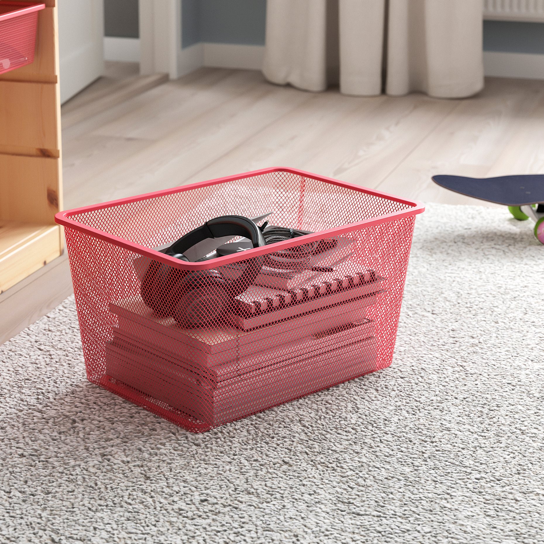 TROFAST, storage combination with boxes, 94x44x91 cm, 594.779.10